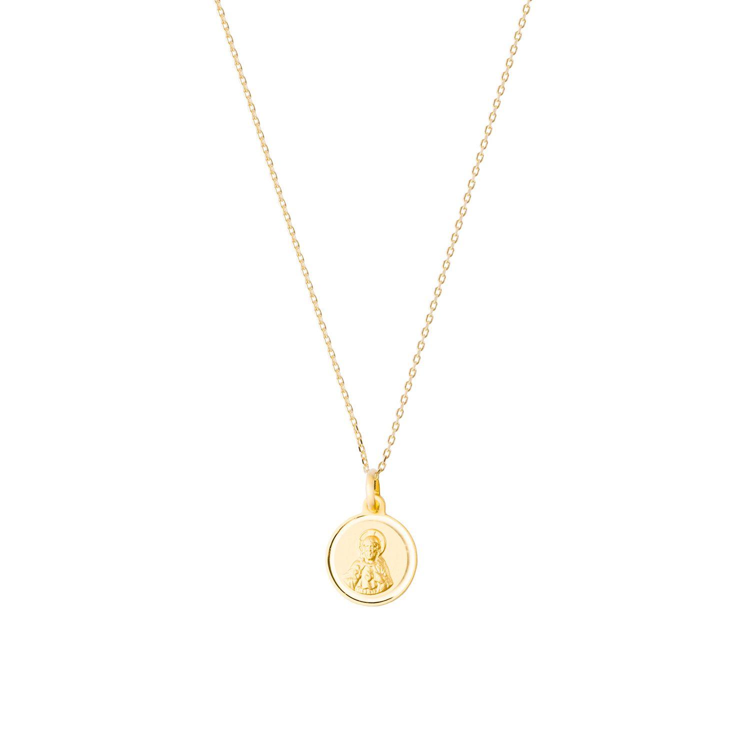 Colgante de Oro 18kt Sagrado Corazon 16mm-2
