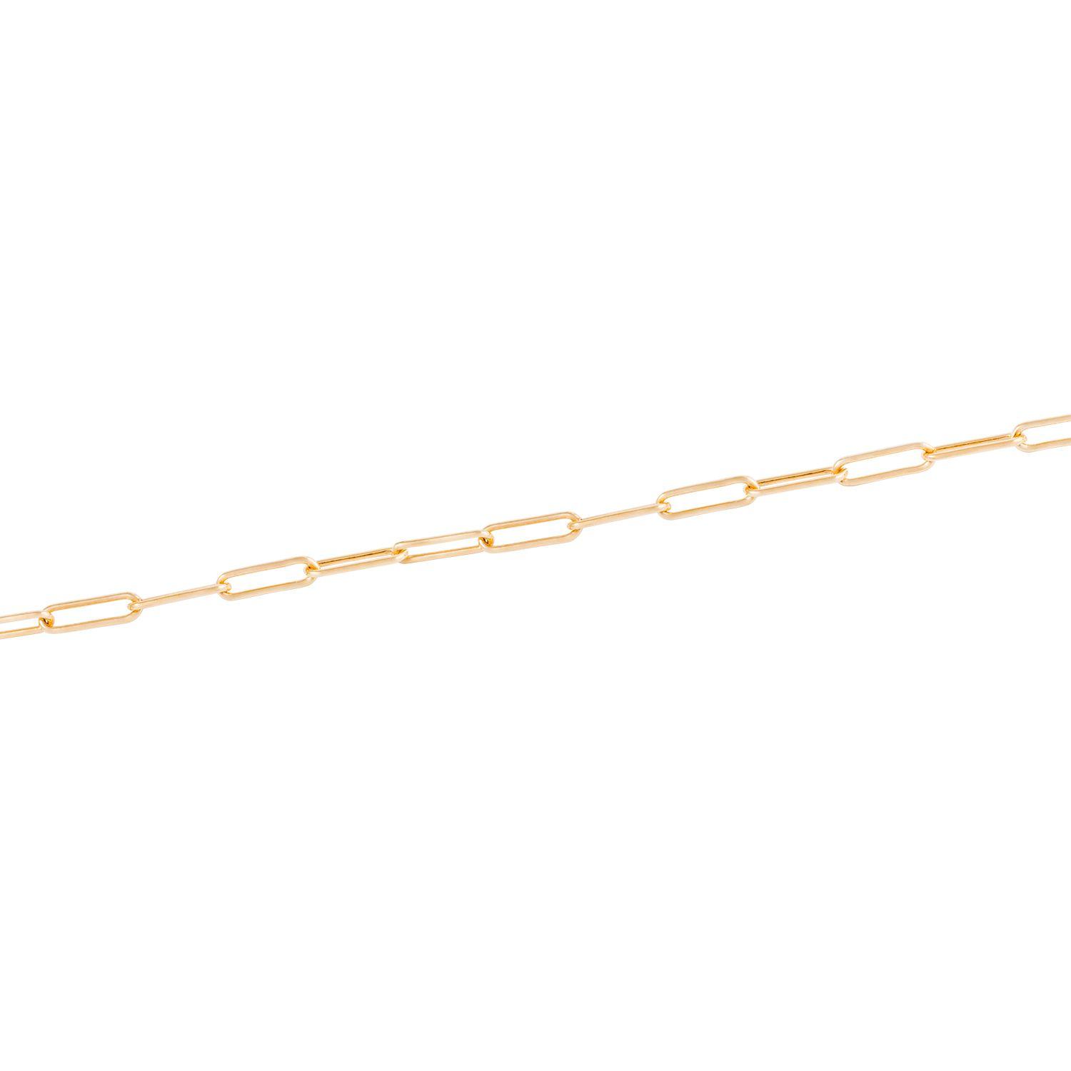 Pulsera de Plata Esterlina 925 Eslabón mediano Bañado en Oro 14kt-2