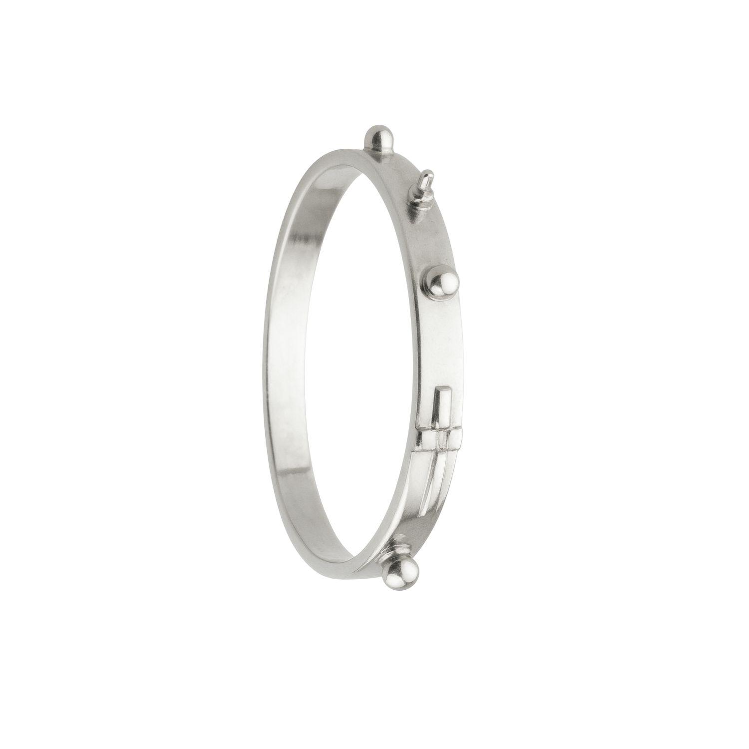 Anillo Oro 18kt Denario Minimalista-4