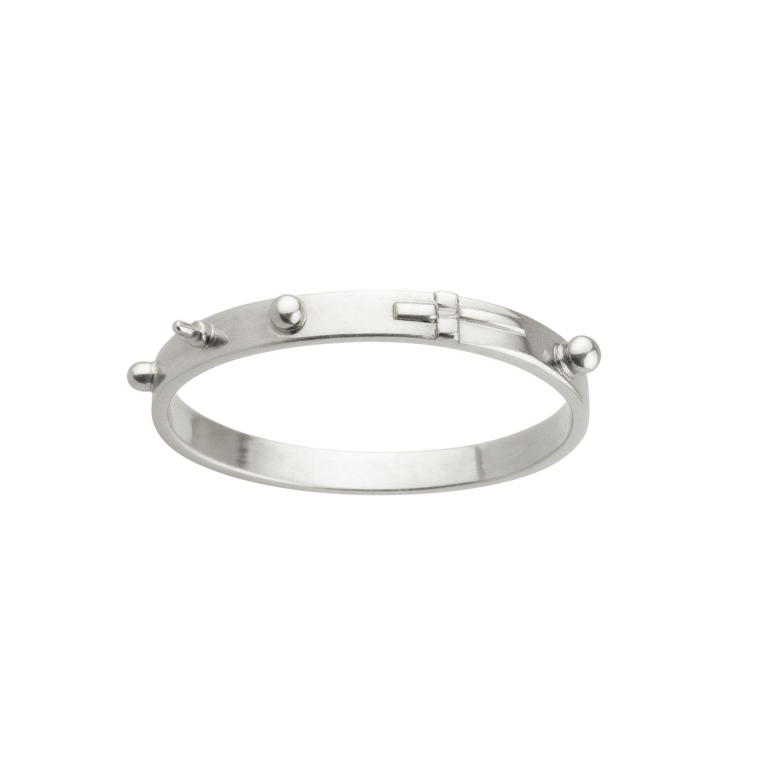 Anillo Oro 18kt Denario Minimalista-5