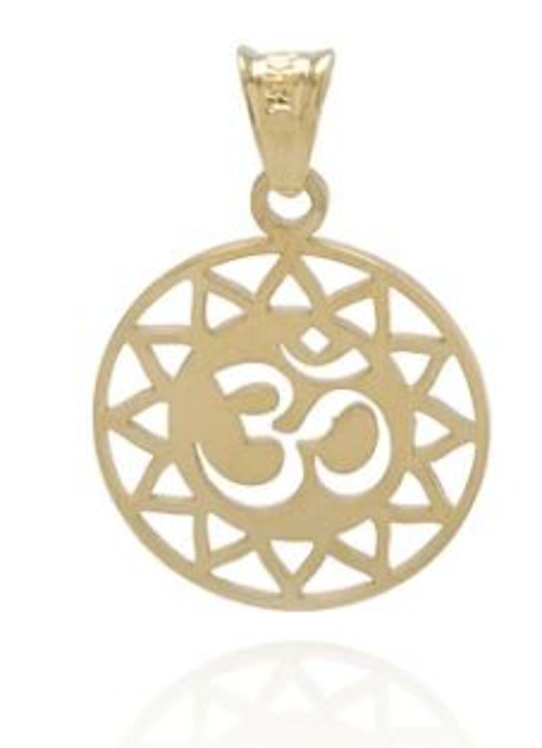 Colgante de Oro 18 Kt Modelo Modelo Signo OM.-2