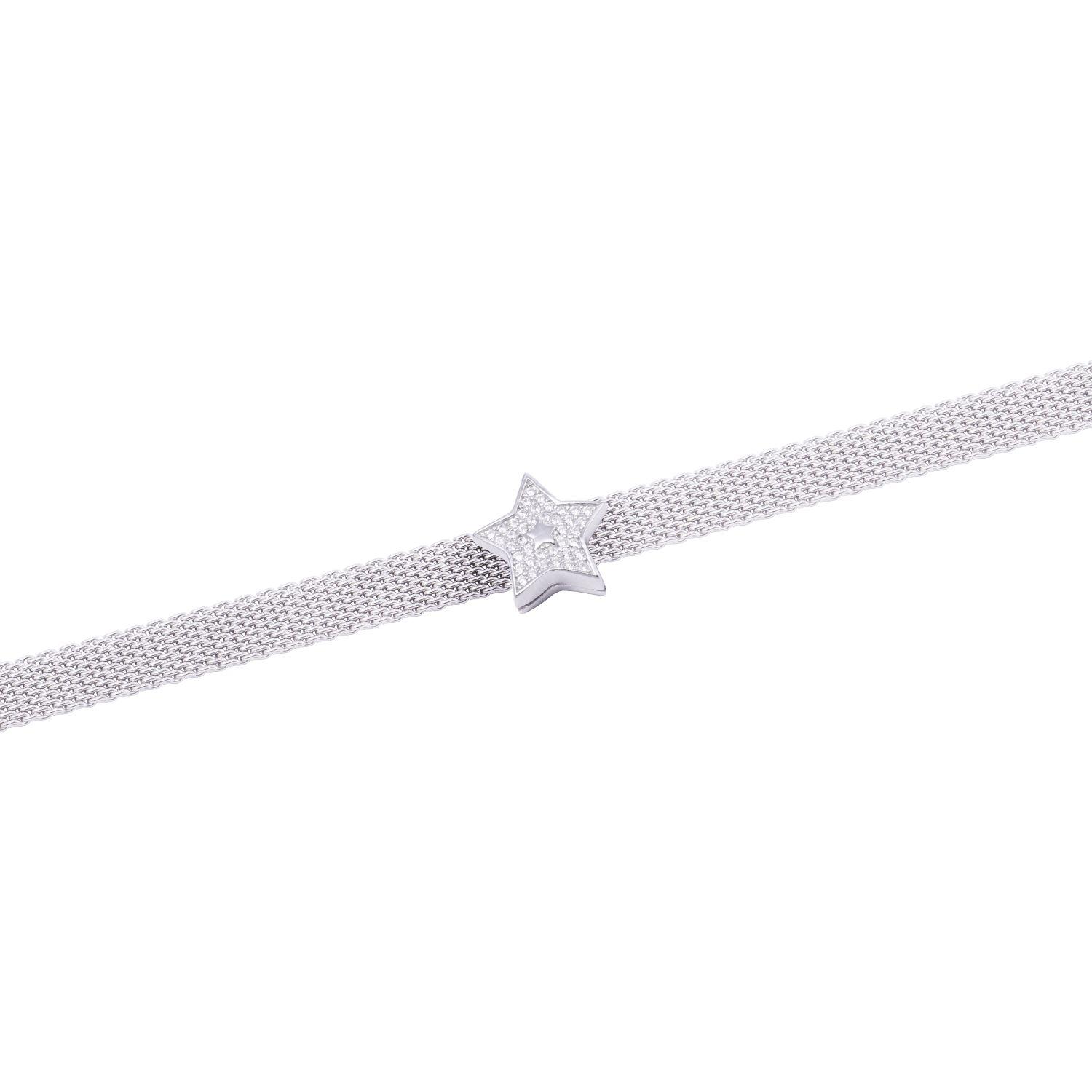 Dije de Plata broche Estrella con Circonita-2