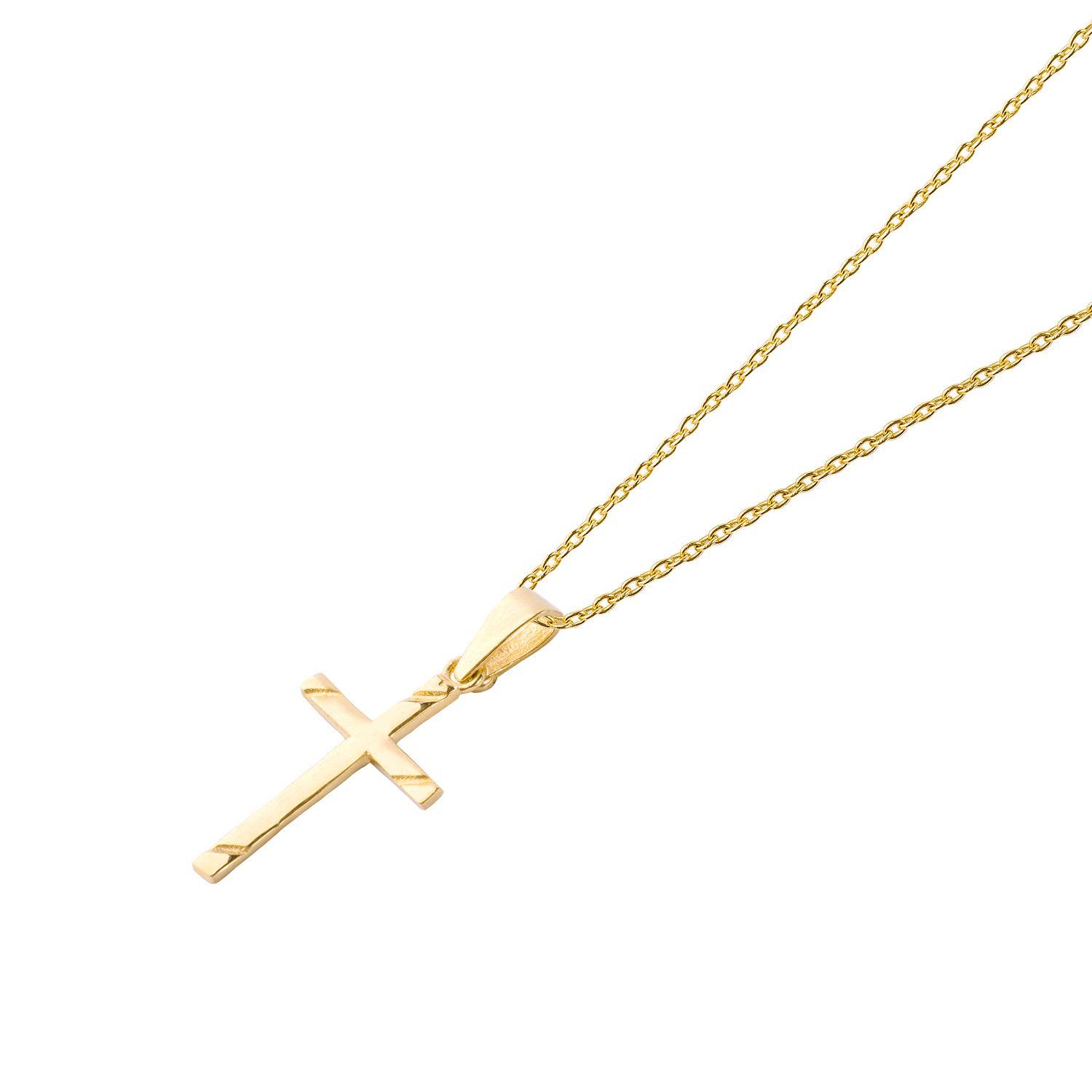 Colgantes de Oro 18kt Modelo Cruz Chica-1