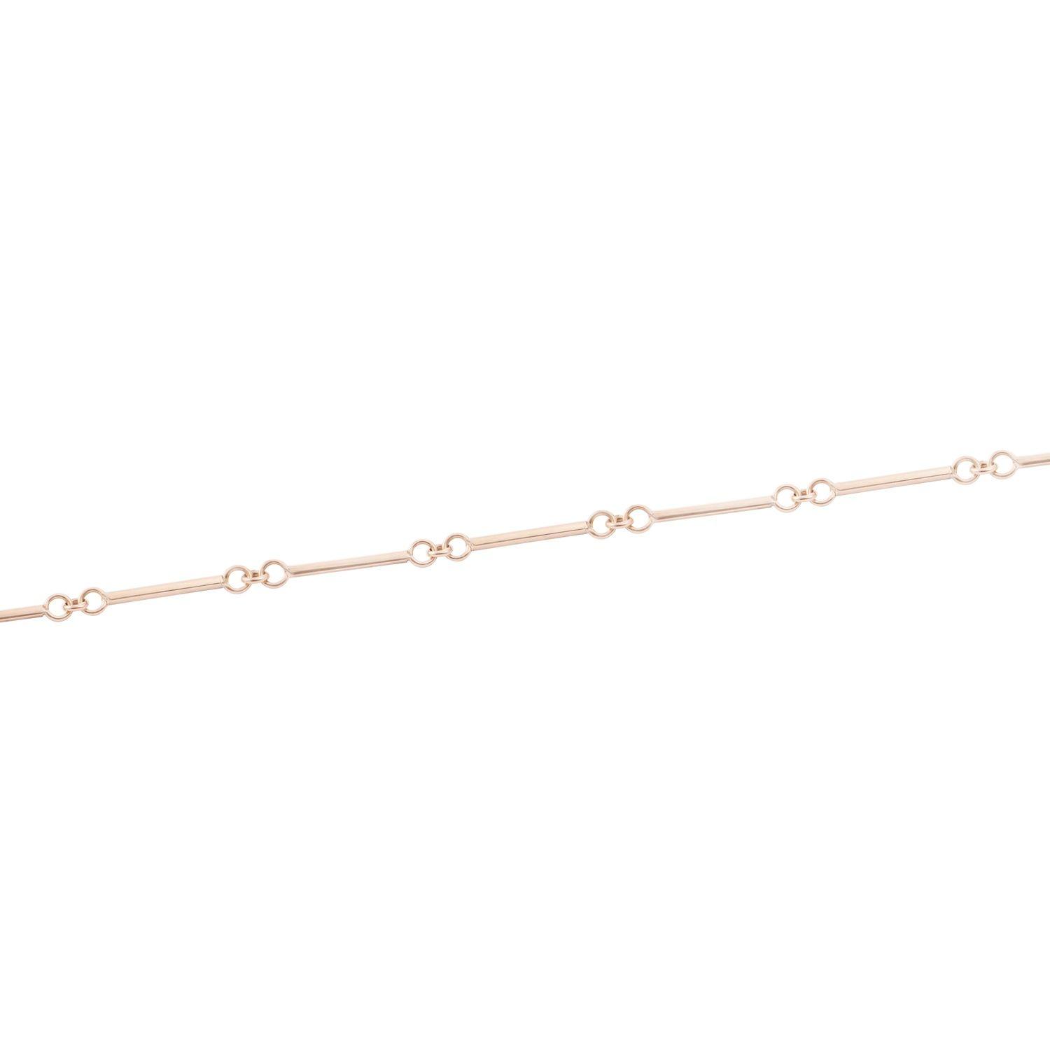 Pulsera Oro Miel 18kt Palitos.-2
