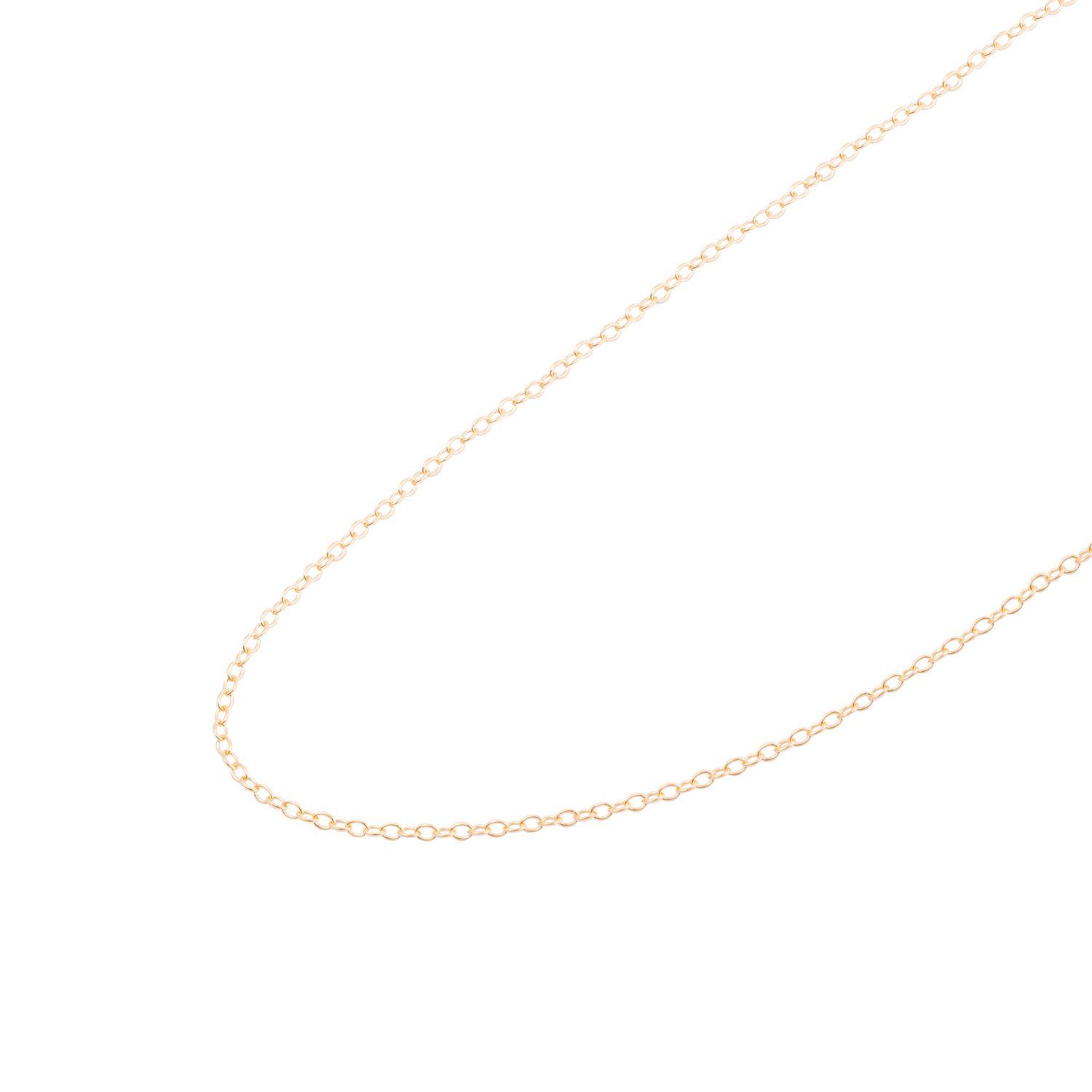 Collar de Oro de 18kt Triple Modelo Portuguesa 45 cm-1