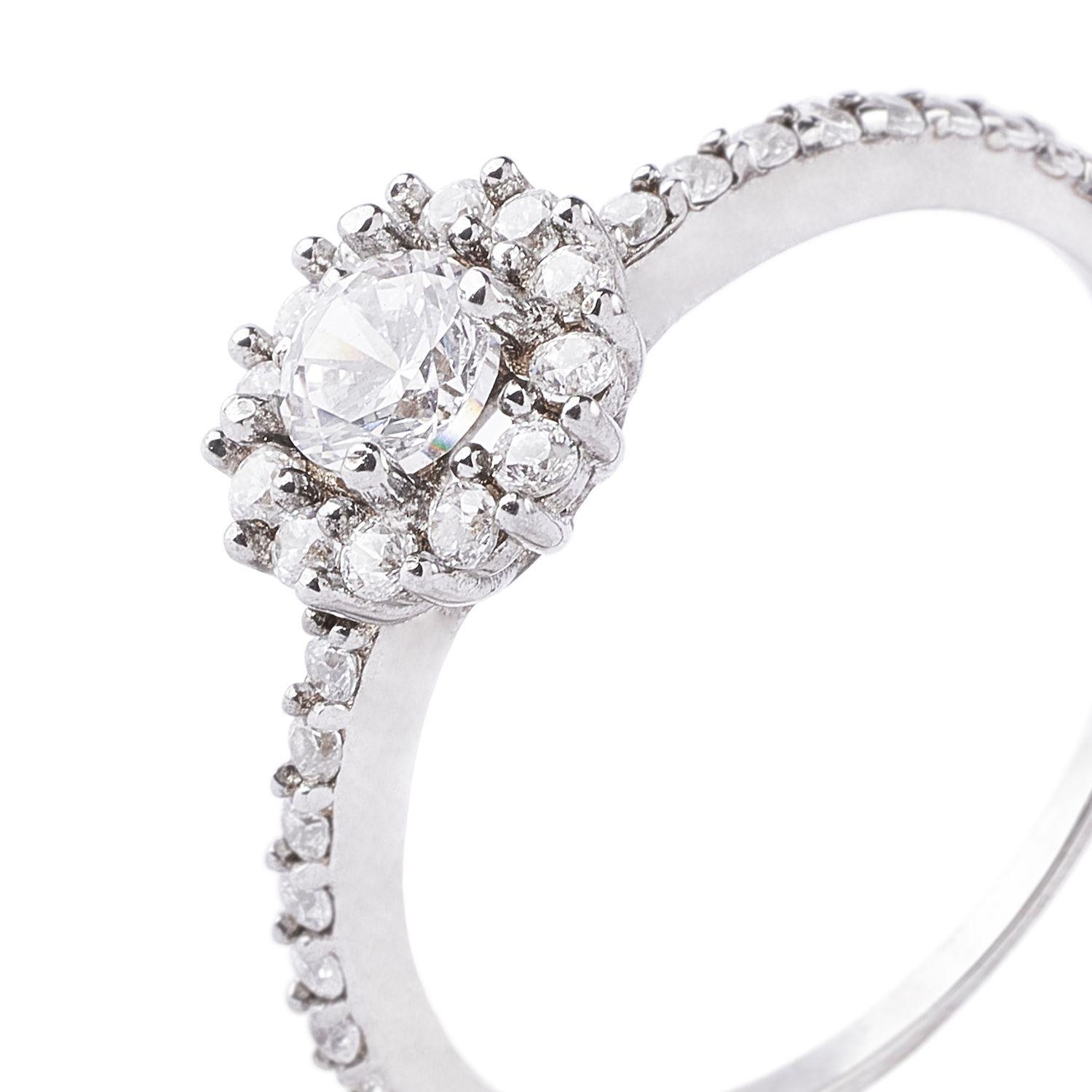 Anillo de Plata Esterlina 925 Roseta Revestido en Oro 18kt-4