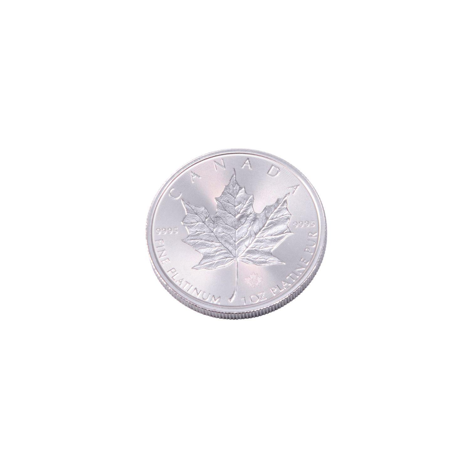 Moneda de Platino Canadiense RCM 1 OZ-3