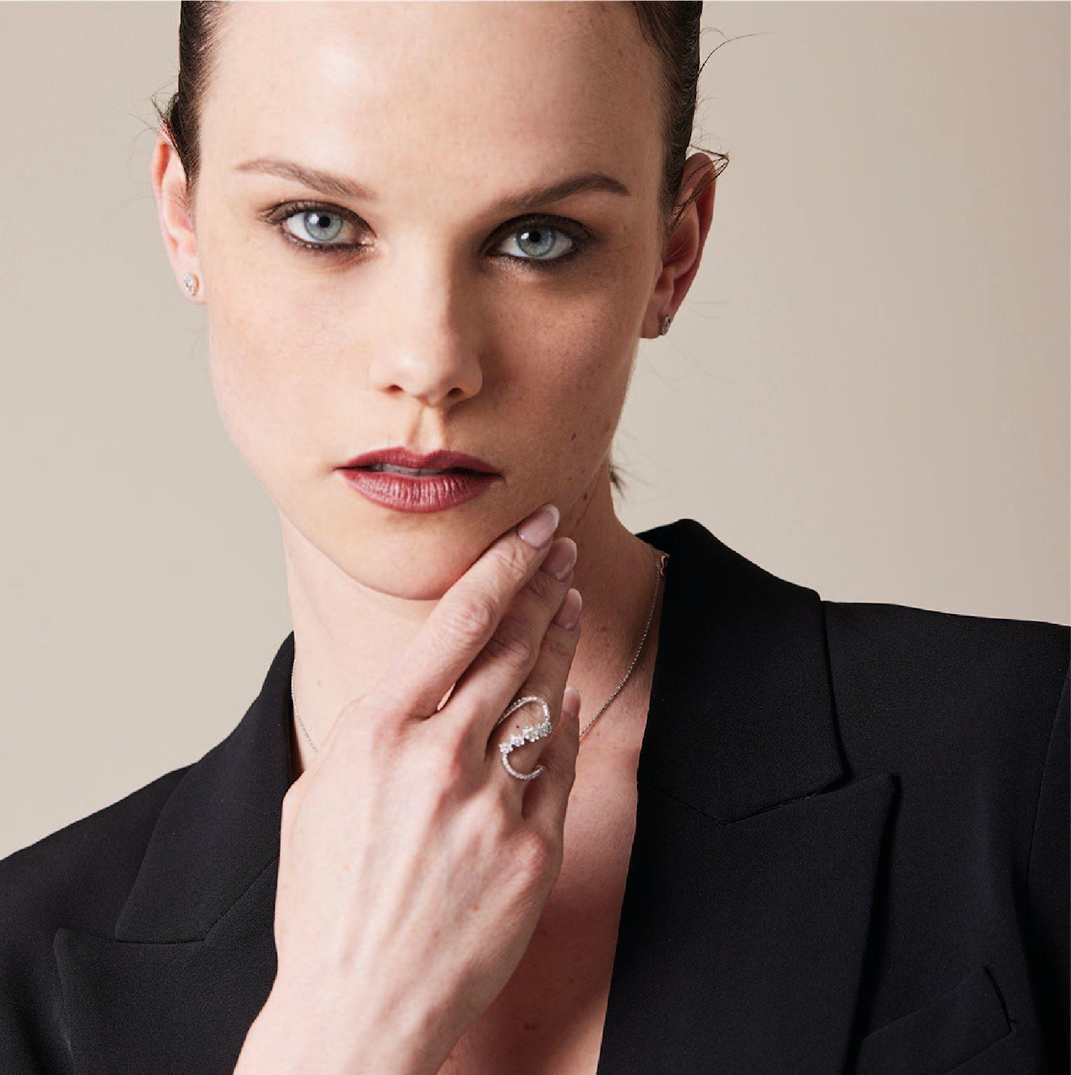 Anillo Oro 18kt Diamantes 96 Pts-3