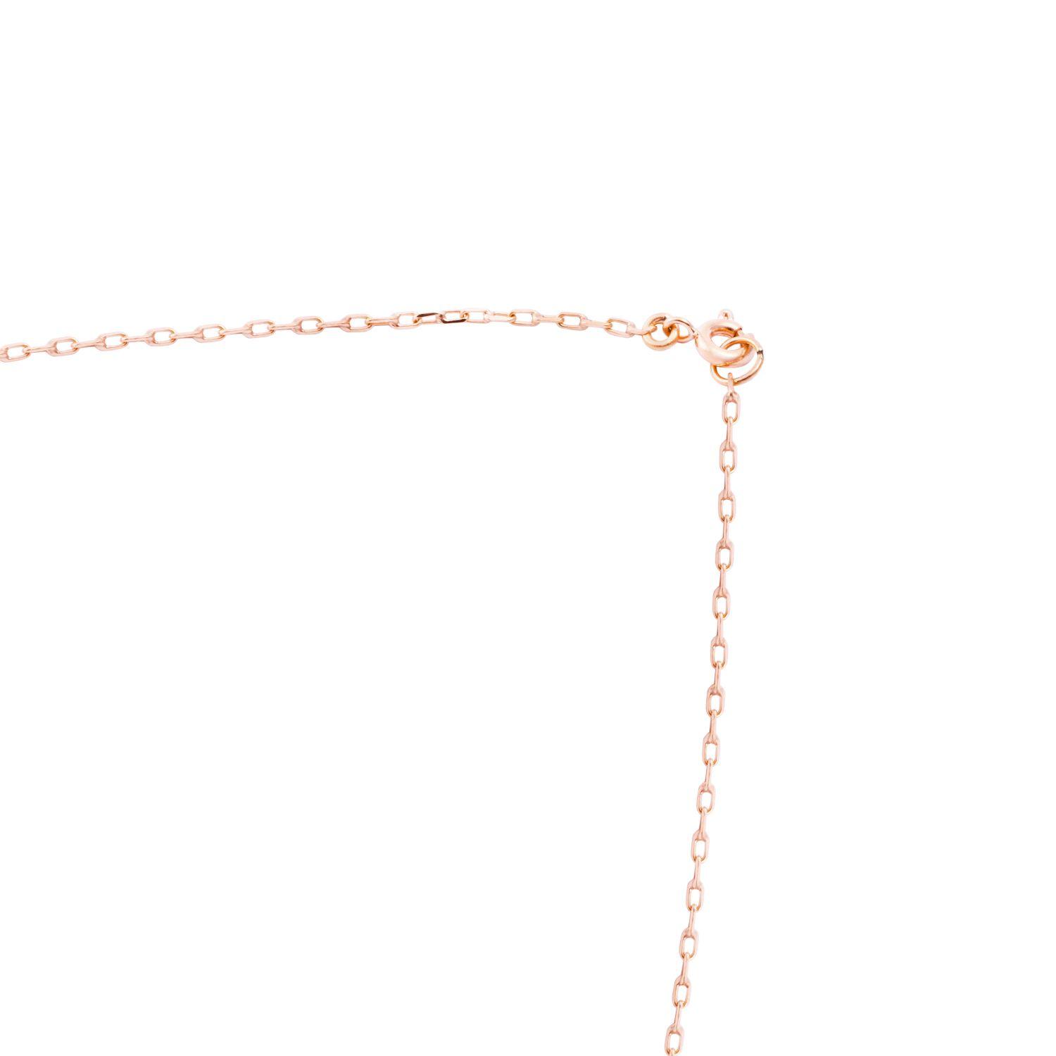 Collar Oro Miel 18kt Infinito Circón-2