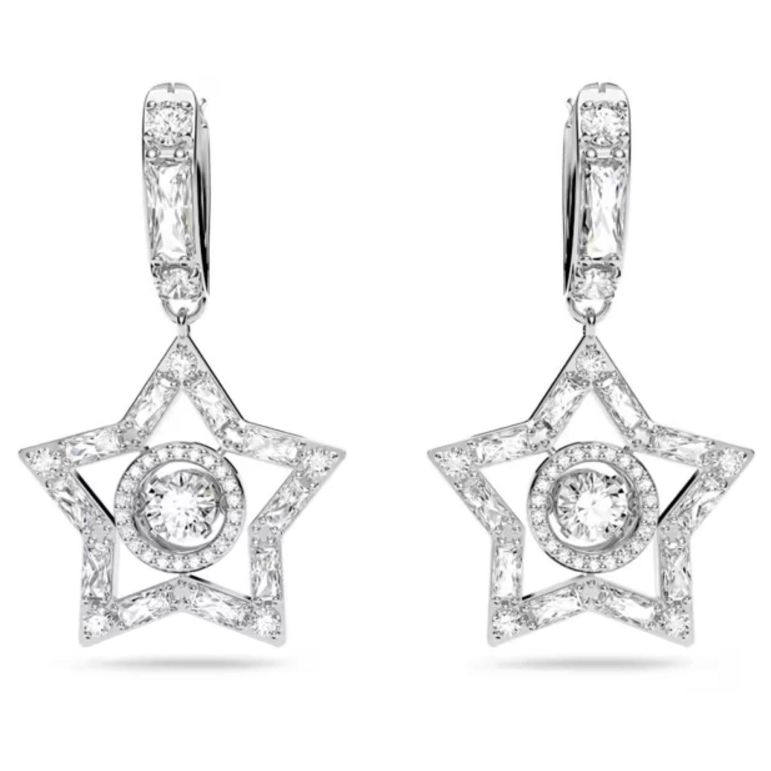 Aros Swarovski Stella Estrella Colgante-0