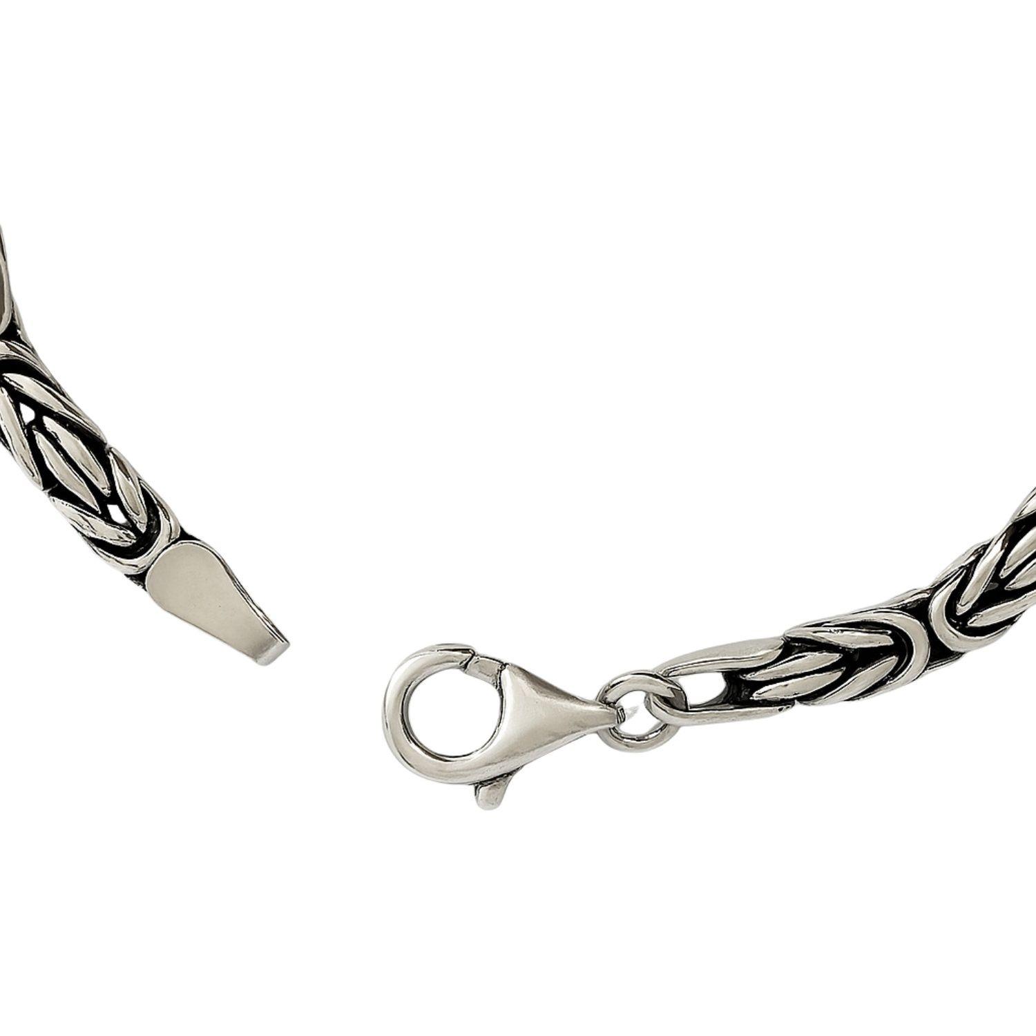 Pulsera de Plata Esterlina 925 Bizantino desde 26gr.-2