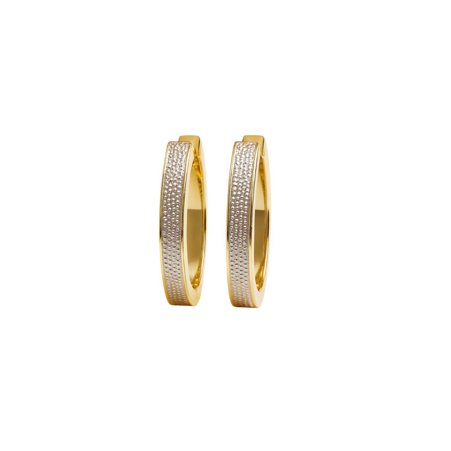 Aros Oro 18kt  Argolla Bicolor-2