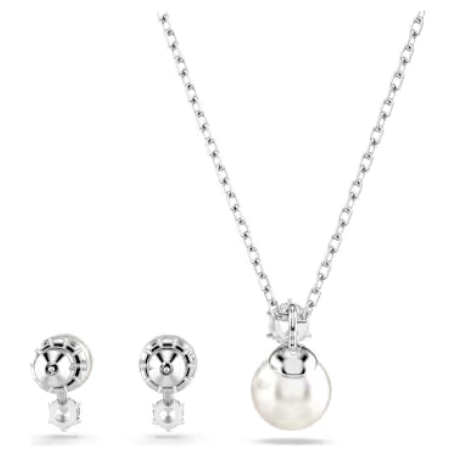 Conjunto Swarovski Matrix Crystal Pearl-1