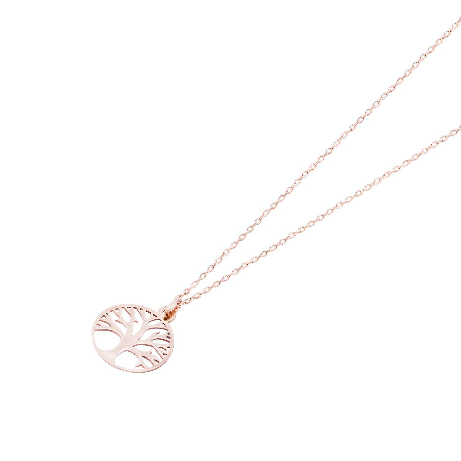 Colgante Oro Miel 18kt Árbol de la Vida Mediano-2