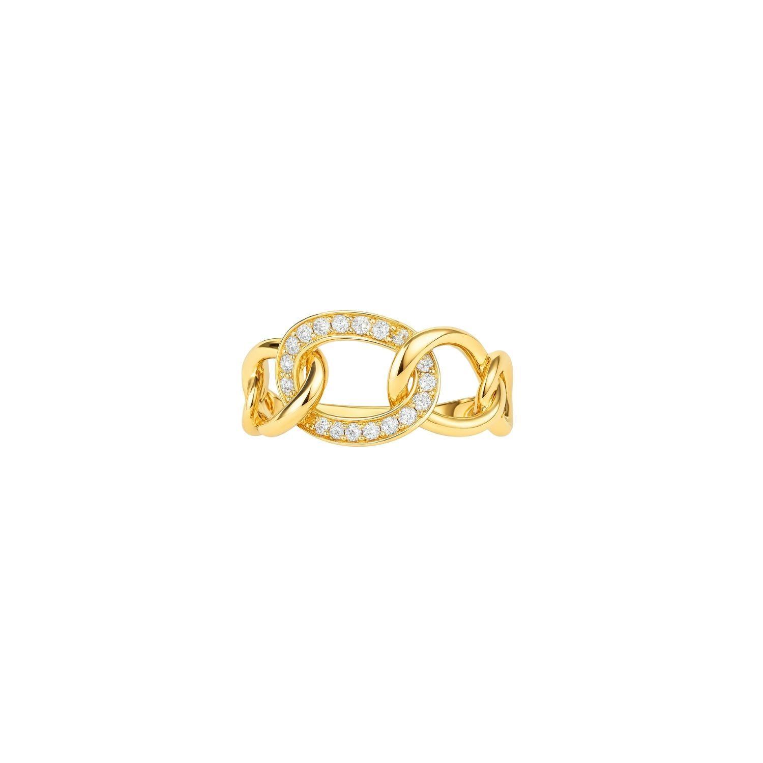Anillo de Oro 18kt Diamantes de 13 Puntos es Corte Brillante SI /H-2