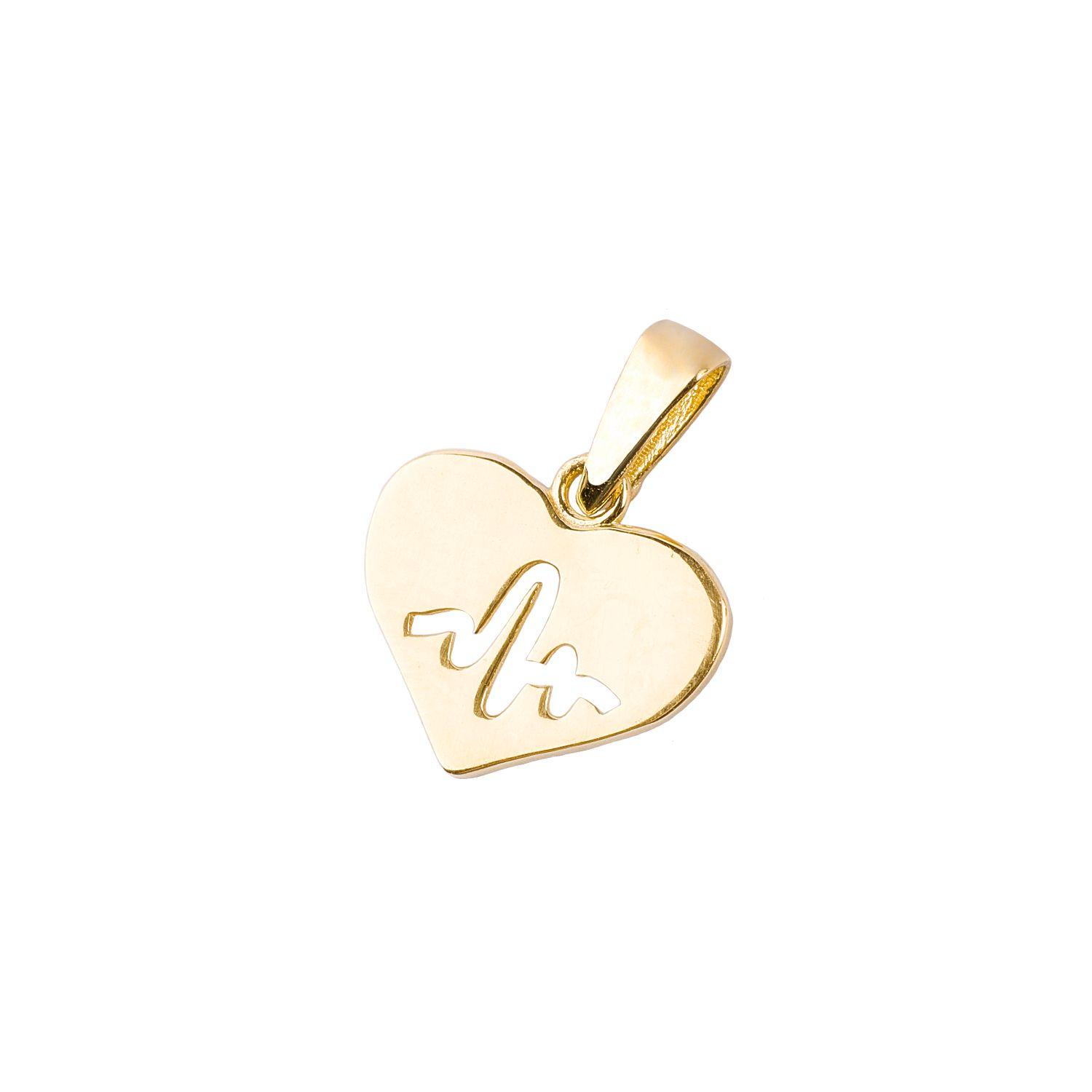 Colgantes de Oro 18kt Corazón.-0