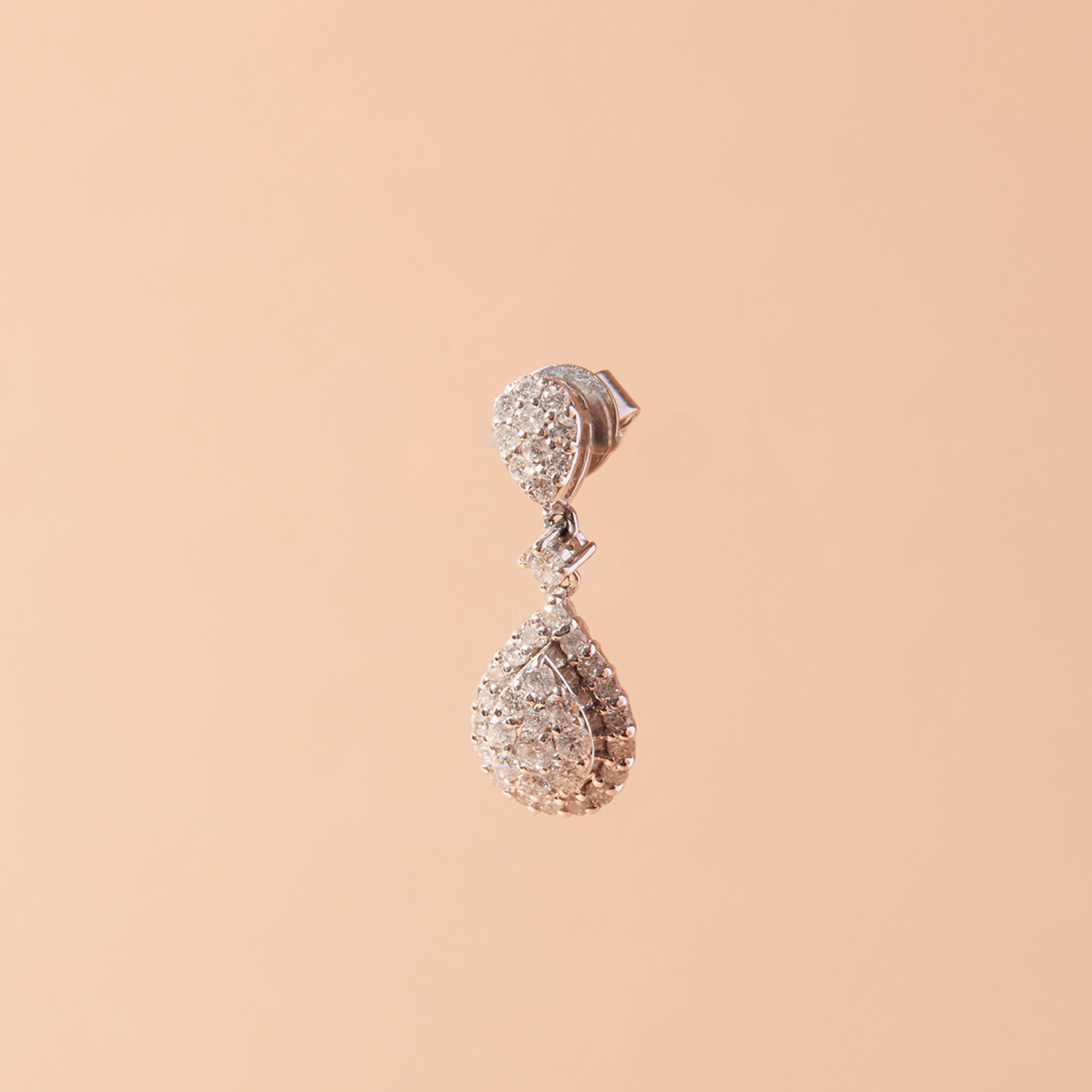 Aros Oro Blanco 18kt Diamantes 76 Pts | Danielle Costantini-2