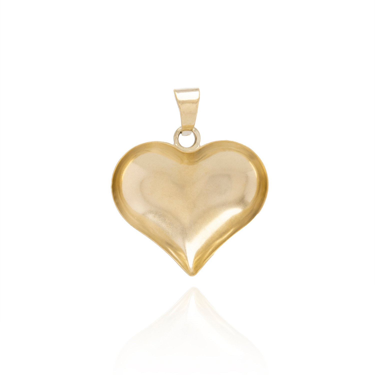 Colgante de Oro Amarillo 18kt Corazón-2