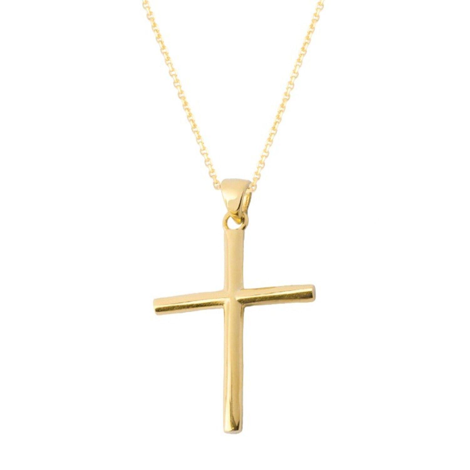 Colgante de Oro 18kt Cruz 23x14-2