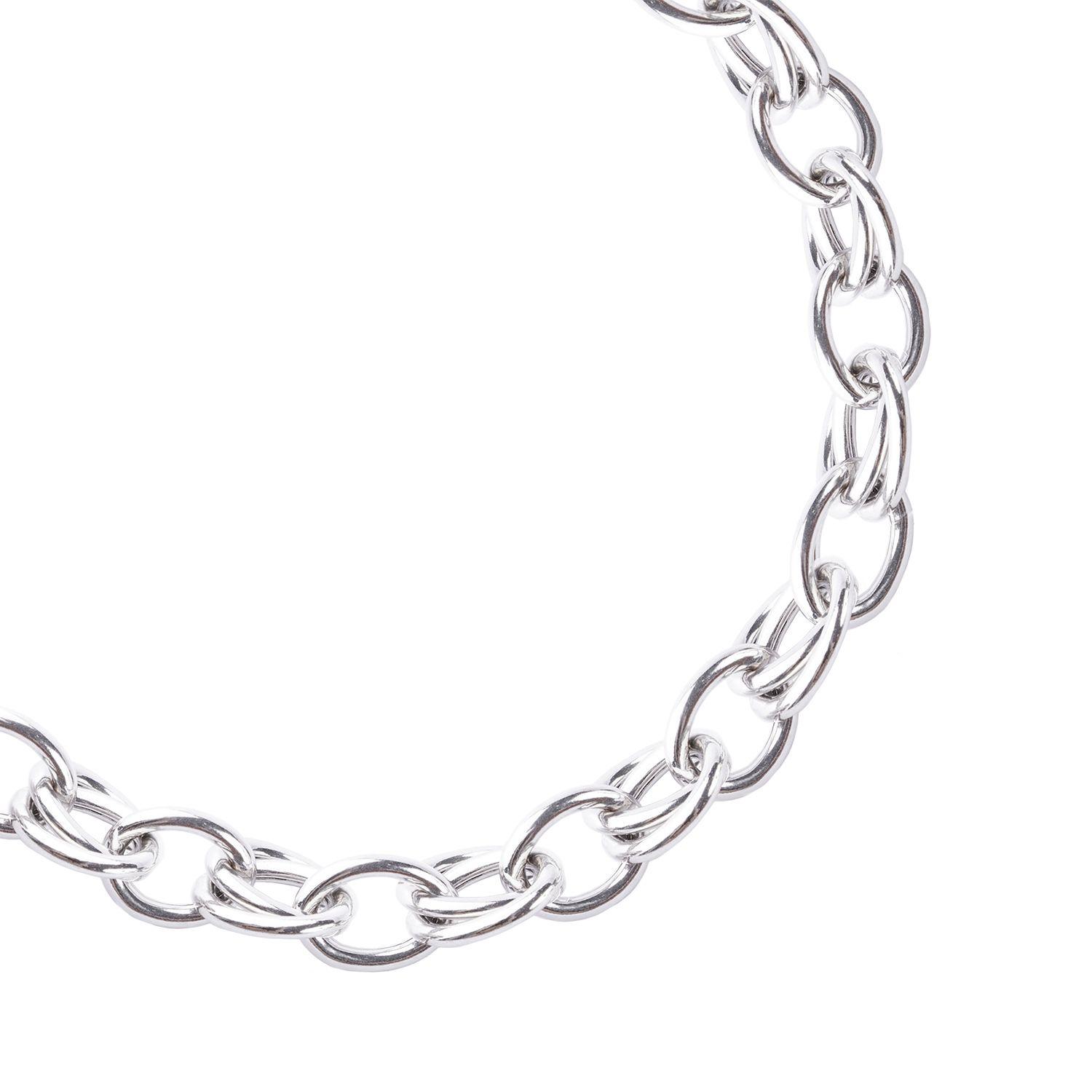 Pulsera de Plata Esterlina 925 Cadena Doble-2