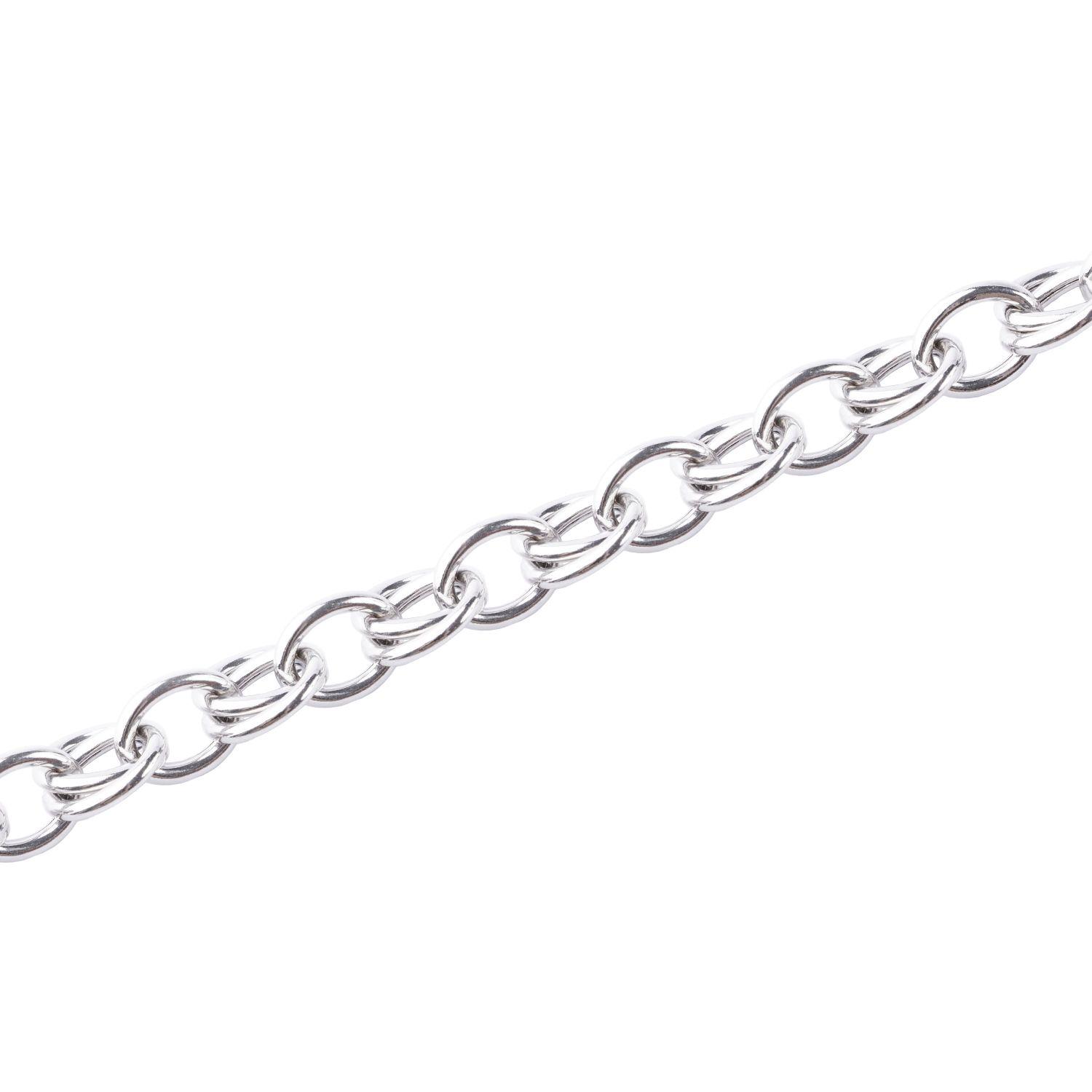 Pulsera de Plata Esterlina 925 Cadena Doble-1