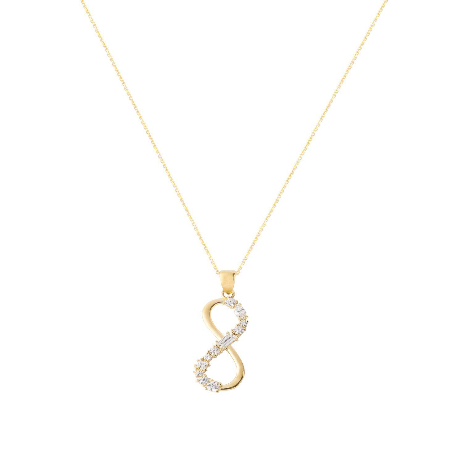Colgante Oro Amarillo 18kt Infinito Prince-2