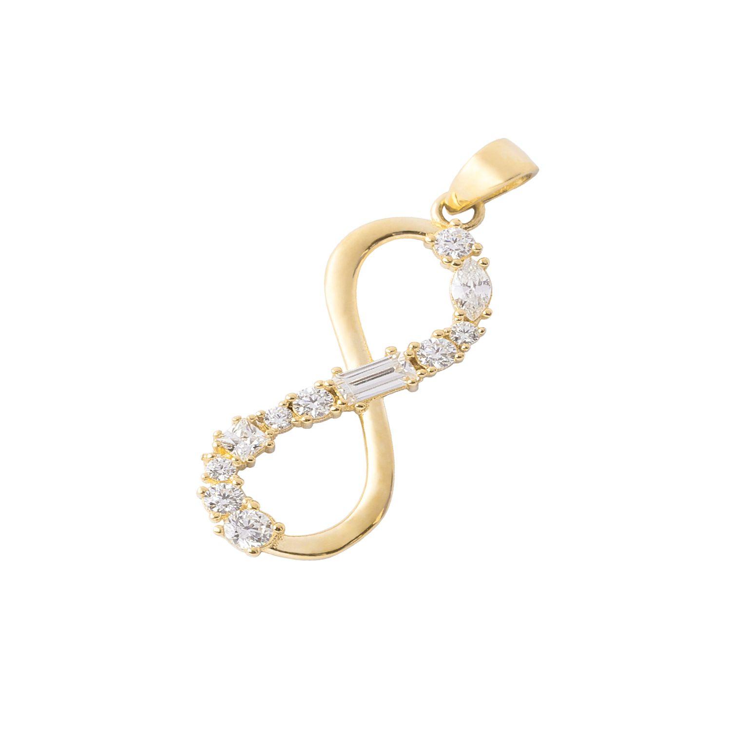 Colgante Oro Amarillo 18kt Infinito Prince-0