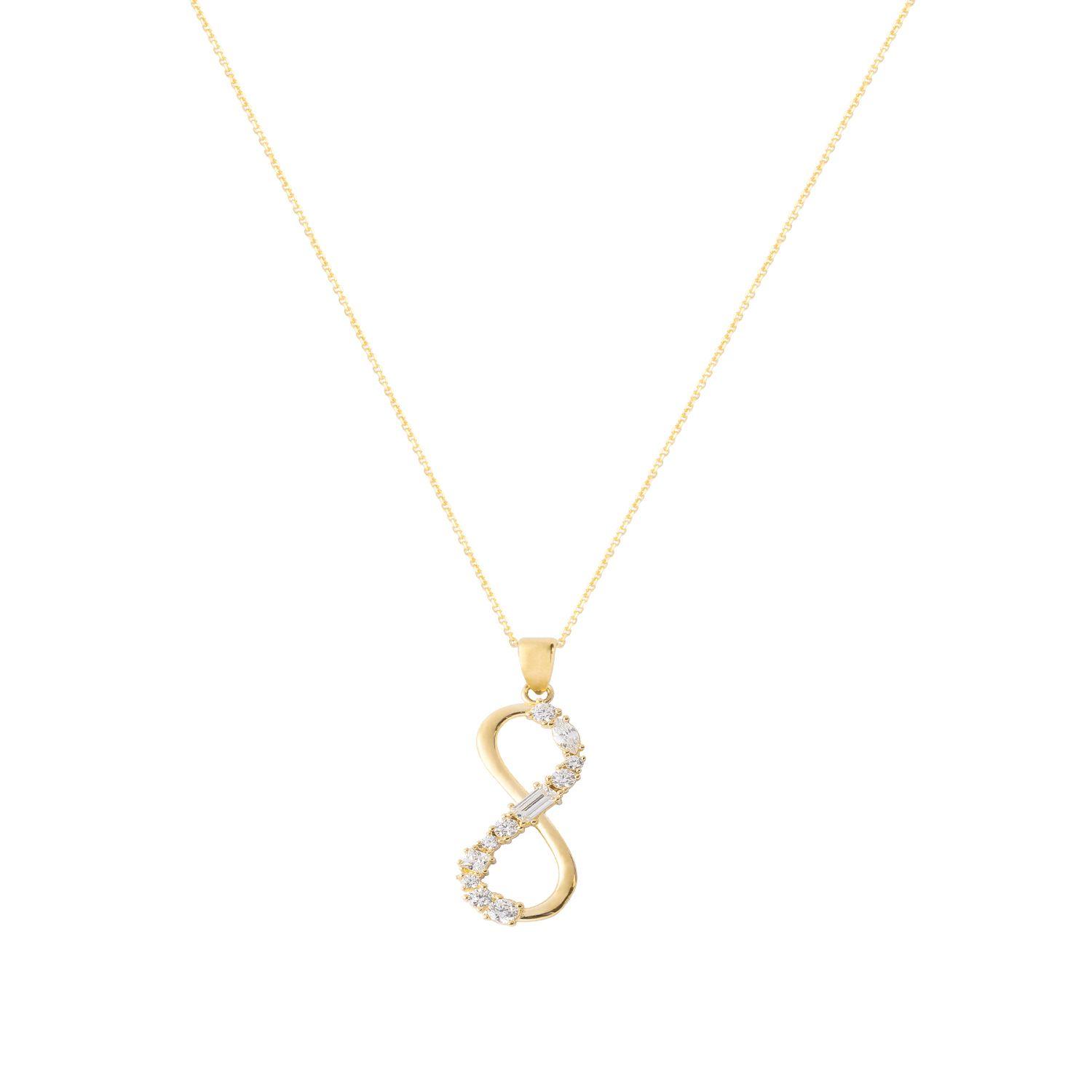 Colgante Oro Amarillo 18kt Infinito Prince-2