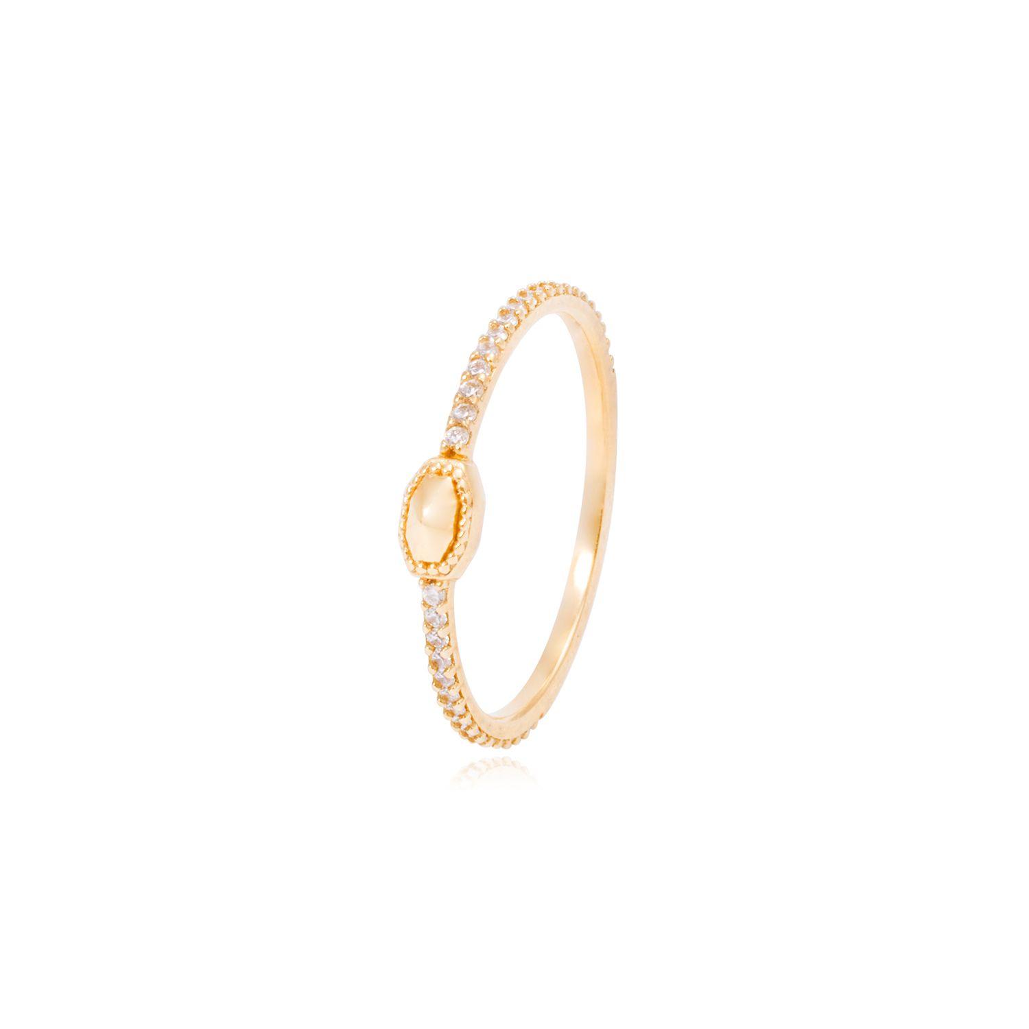 Anillo Triple Oro Amarillo 18kt-2