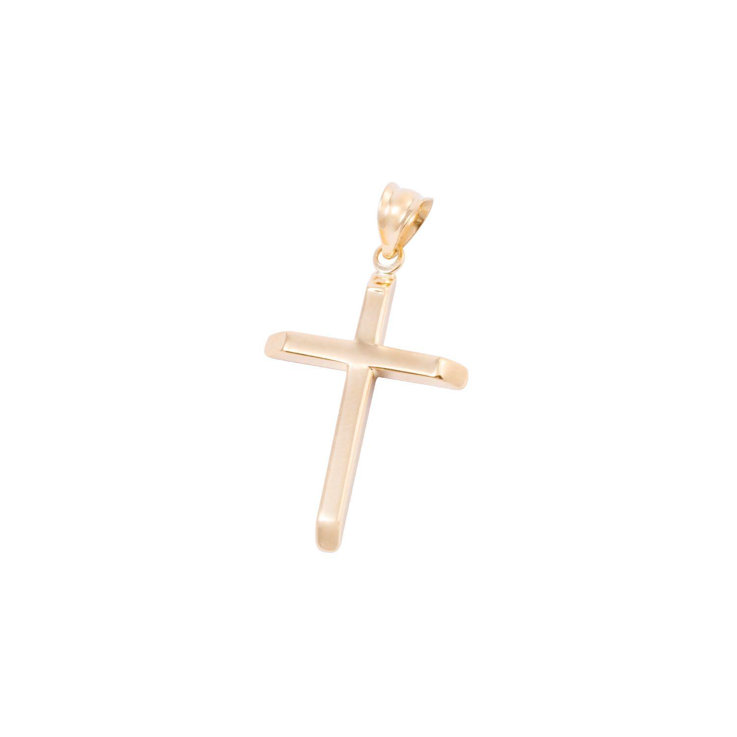 Colgante de Oro 18kt Cruz 30MM-0