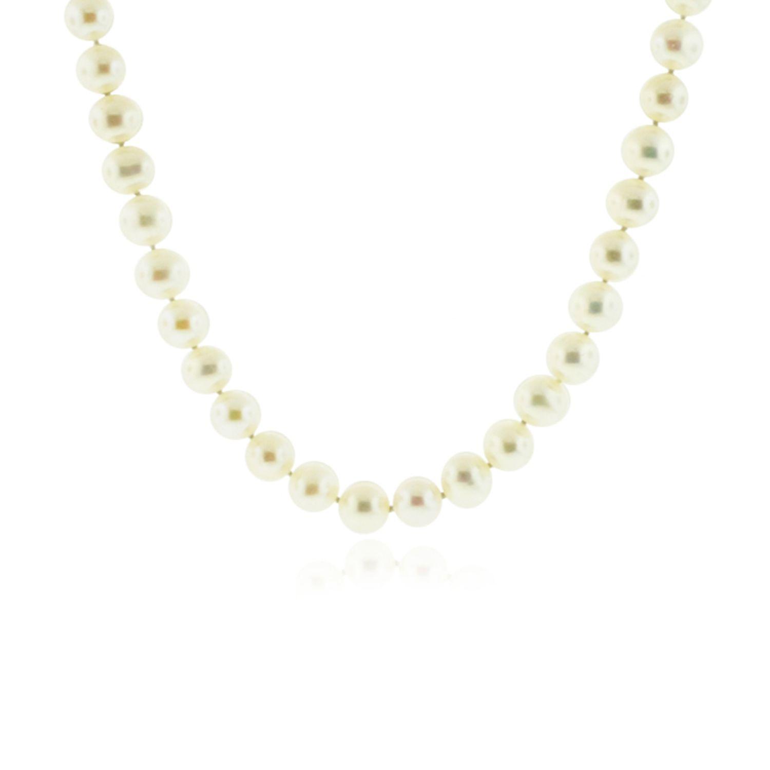 Collar de Oro 18kt Perla Cultivada 10mm-2