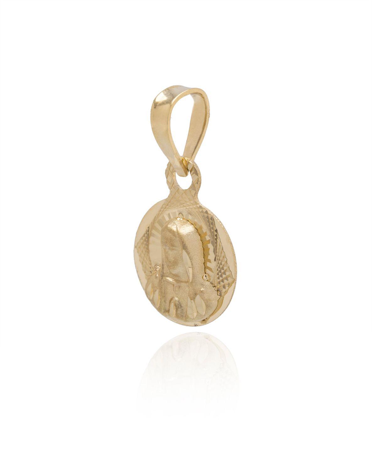 Colgante de Oro 18kt Modelo Virgen-1