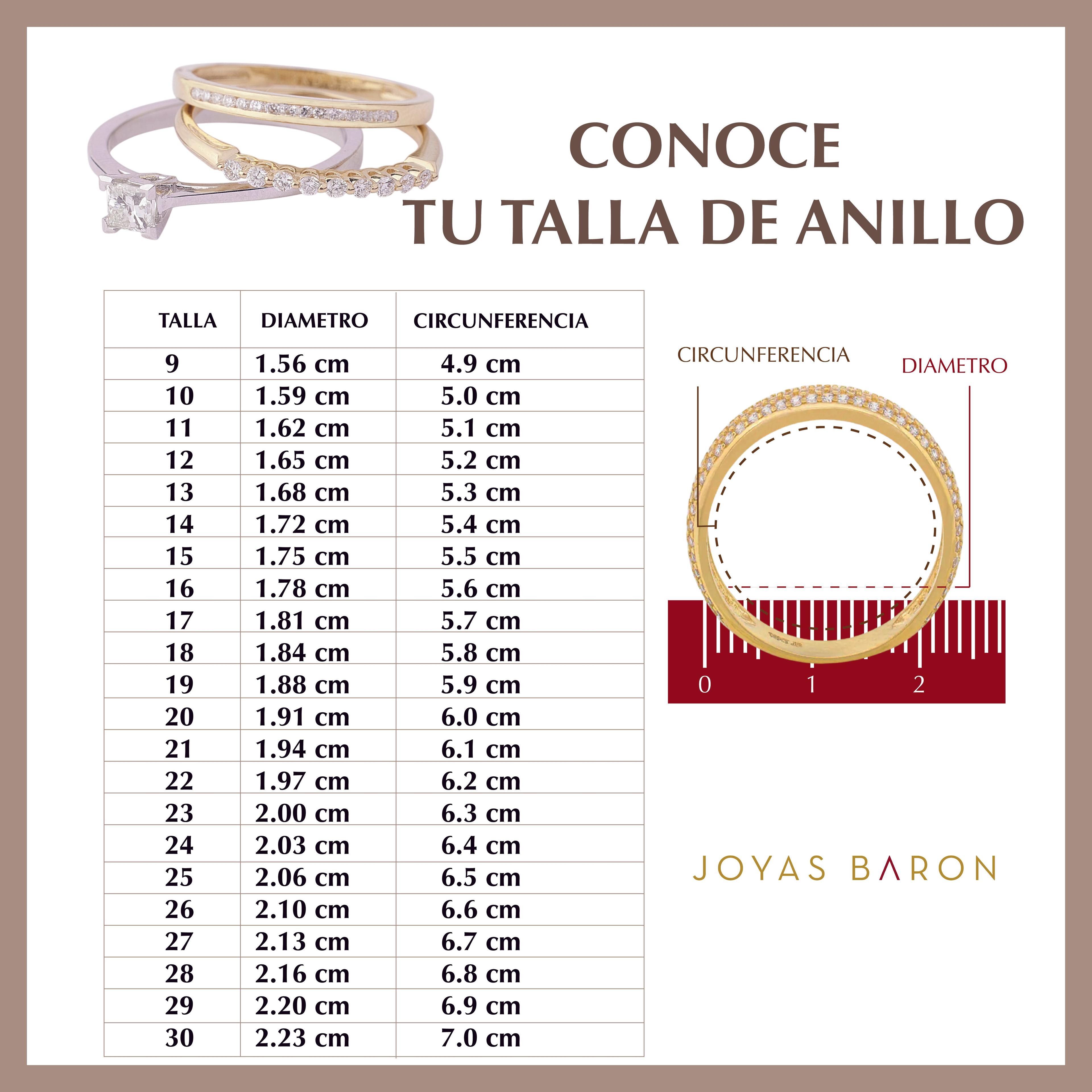 Anillo Oro Miel 18kt Reina Riel Circonitas-3