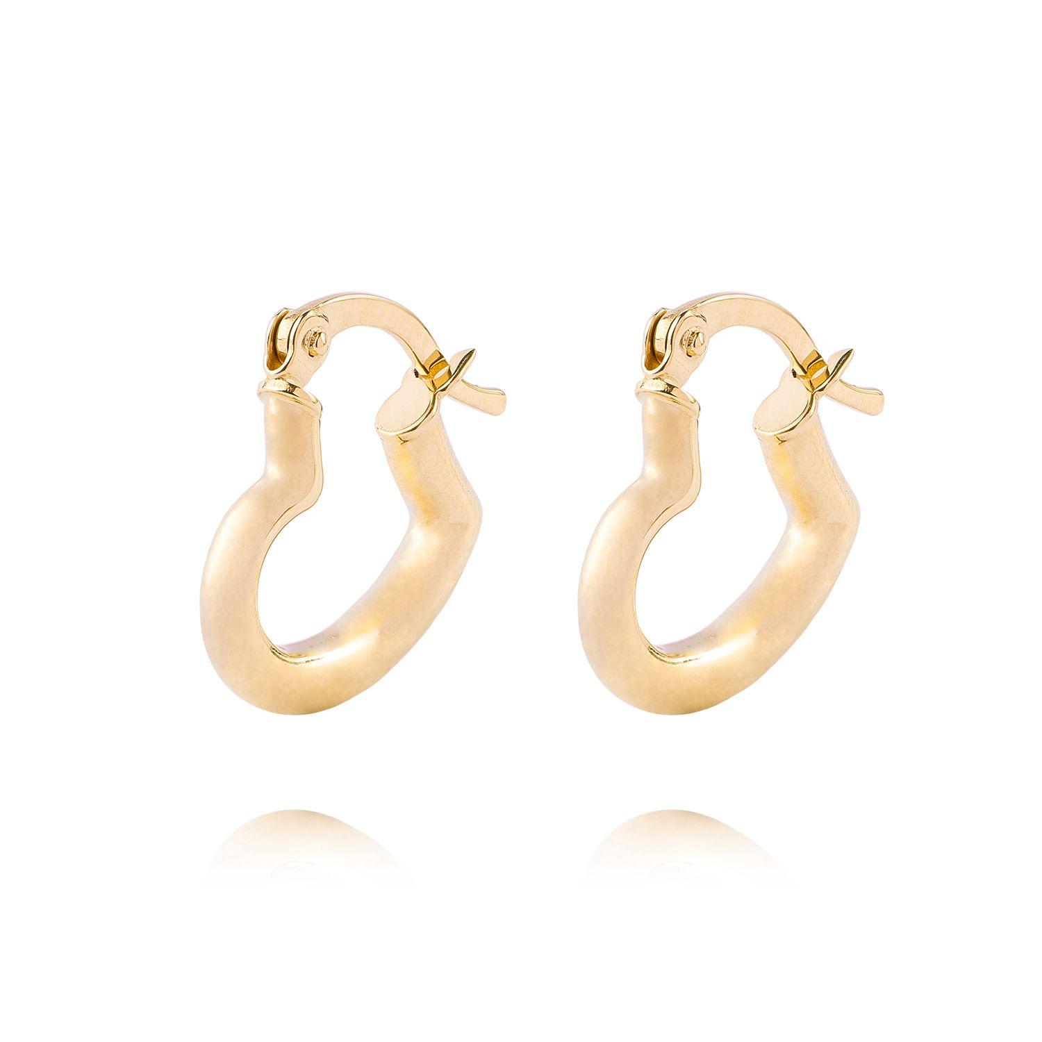 Aros de Oro 18kt Corazon 9328-0