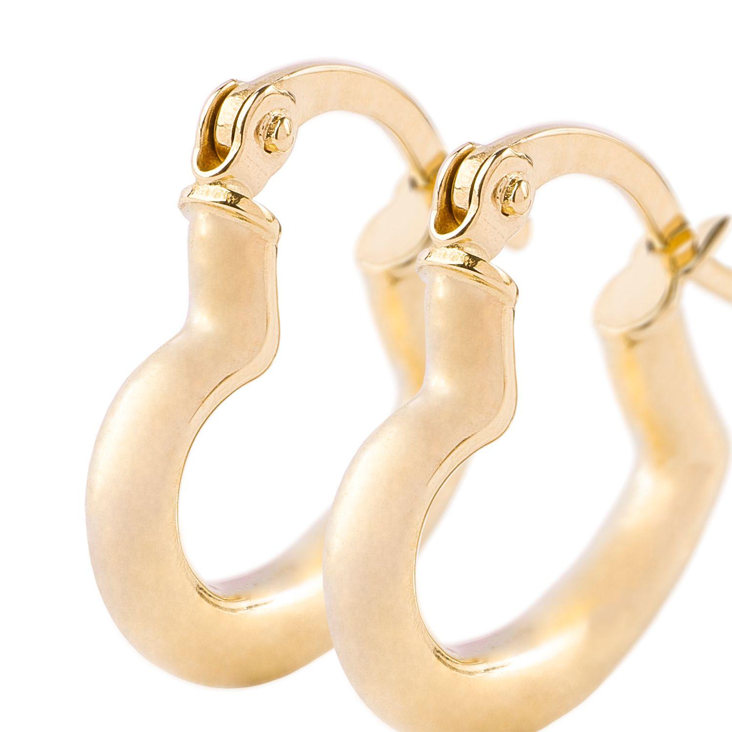 Aros de Oro 18kt Corazon 9328-1