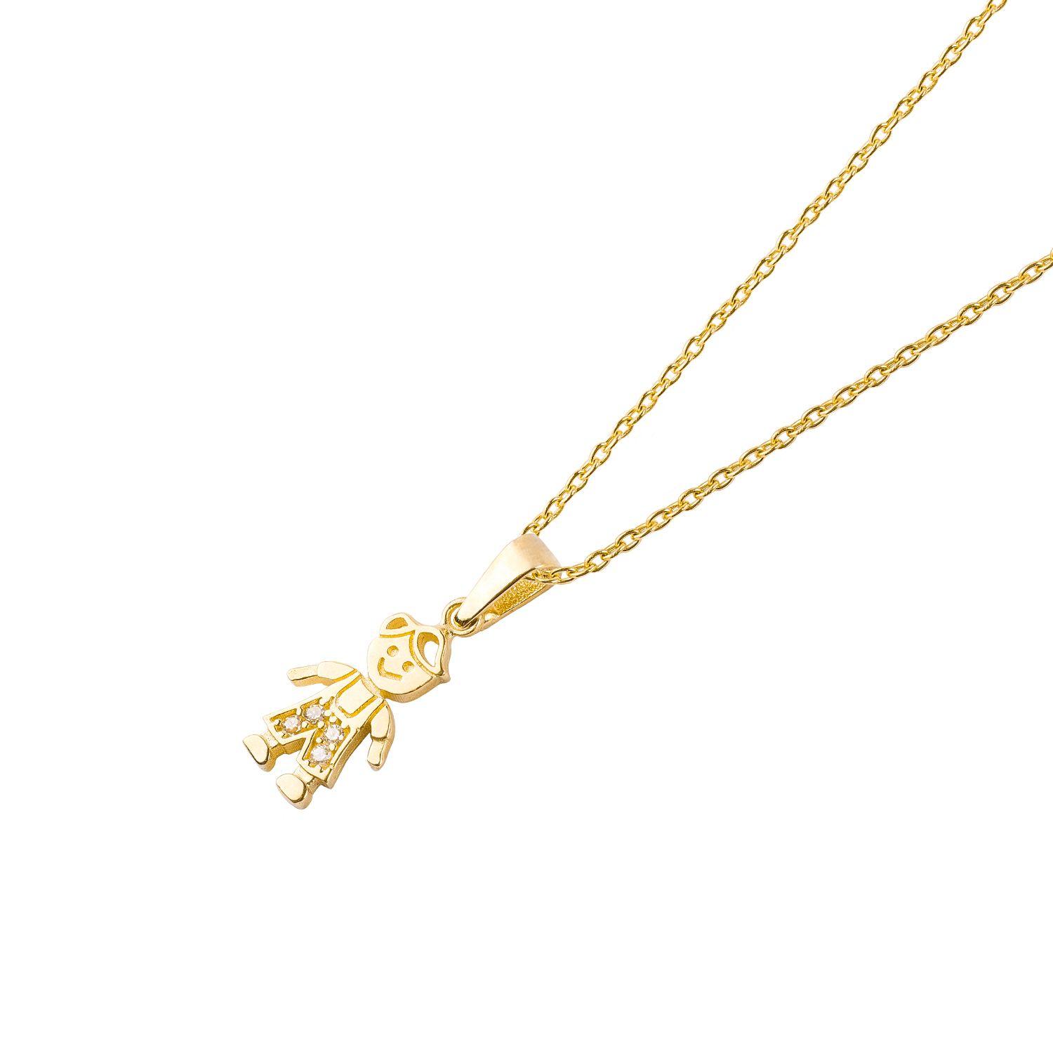 Colgantes de Oro 18kt Modelo Niño-1