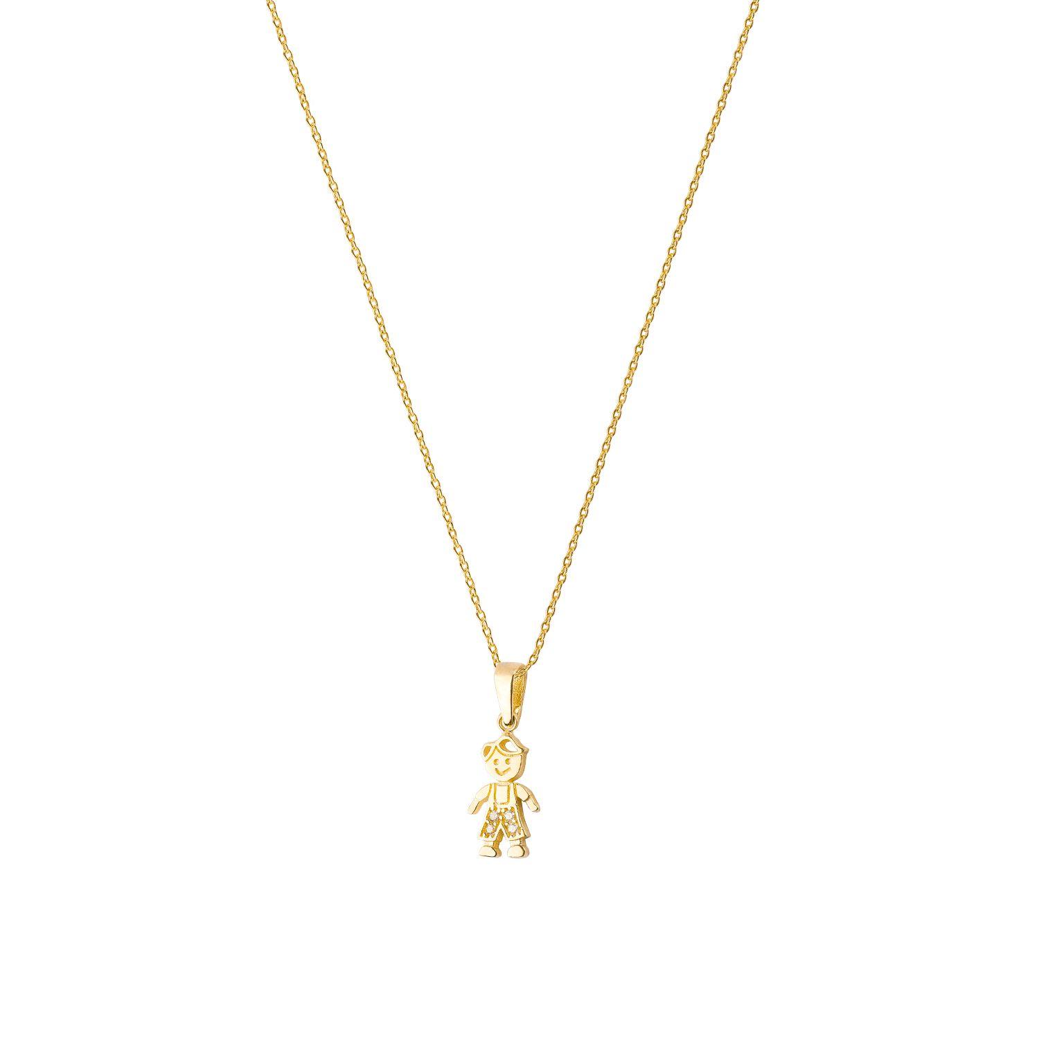 Colgantes de Oro 18kt Modelo Niño-2