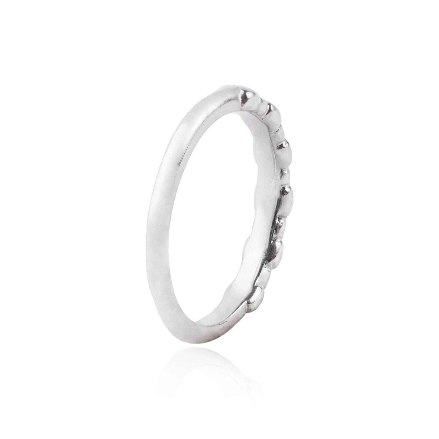 Anillo de Plata Esterlina 925 Cinco Circonitas 11-2