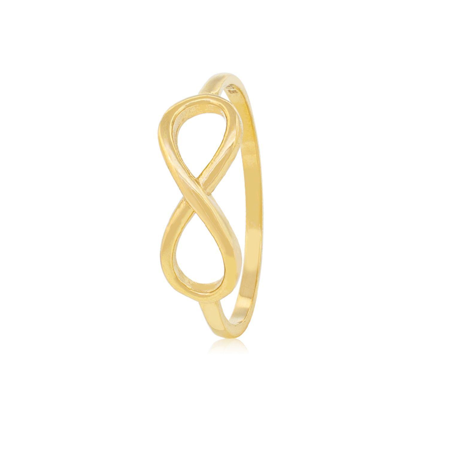 Anillo de Oro 18kt Infinito Juvenil-0