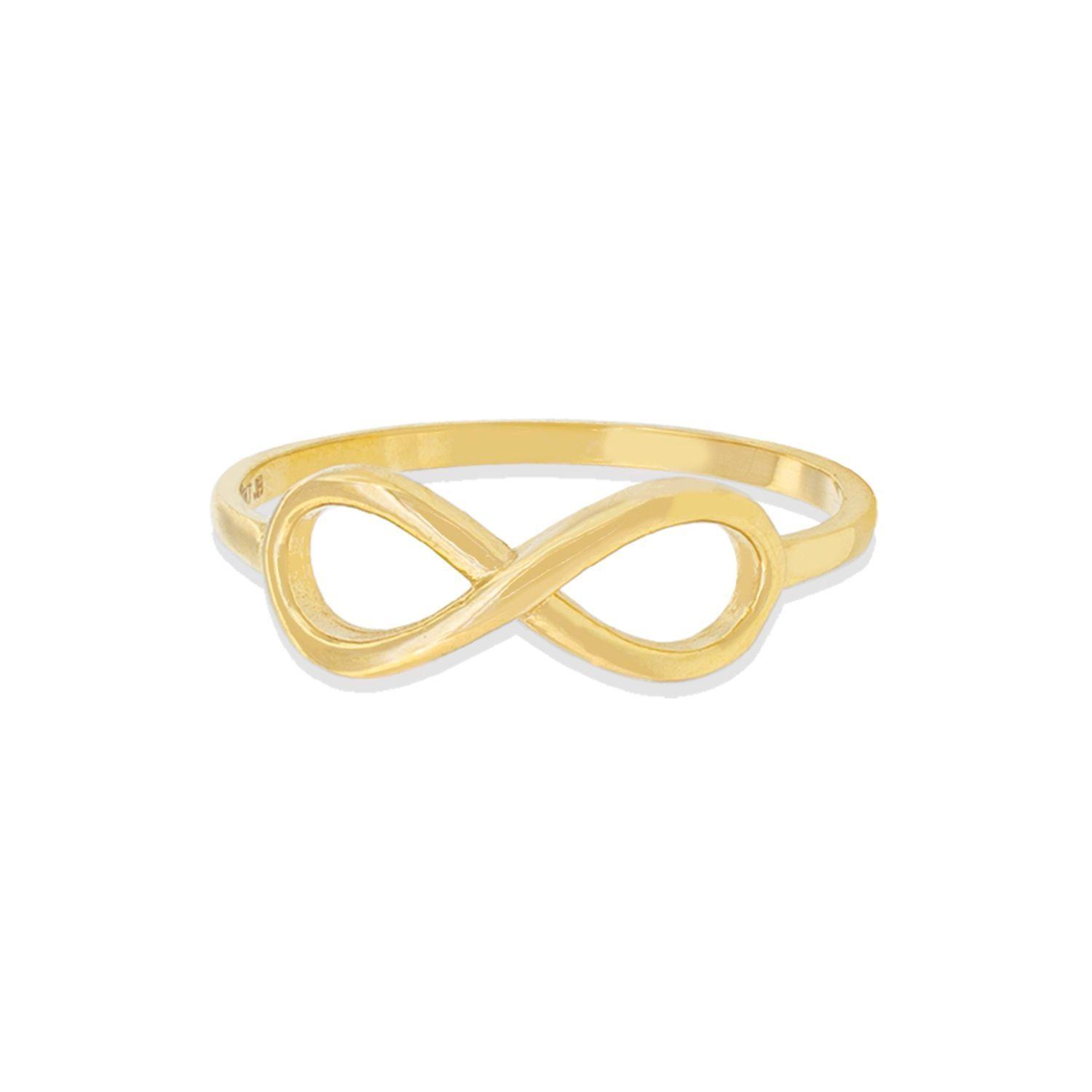 Anillo de Oro 18kt Infinito Juvenil-2