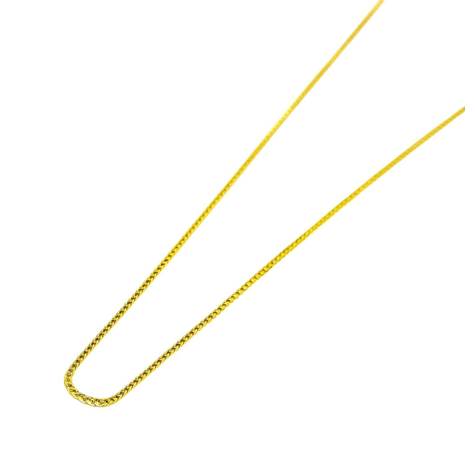 Cadena Oro Amarillo 18kt Espiga Ajustable-2