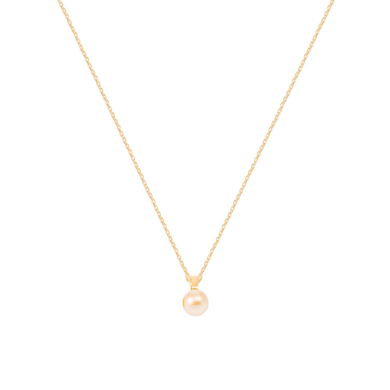 Colgante Oro Amarillo 18kt Perla Cultivada 11mm-2