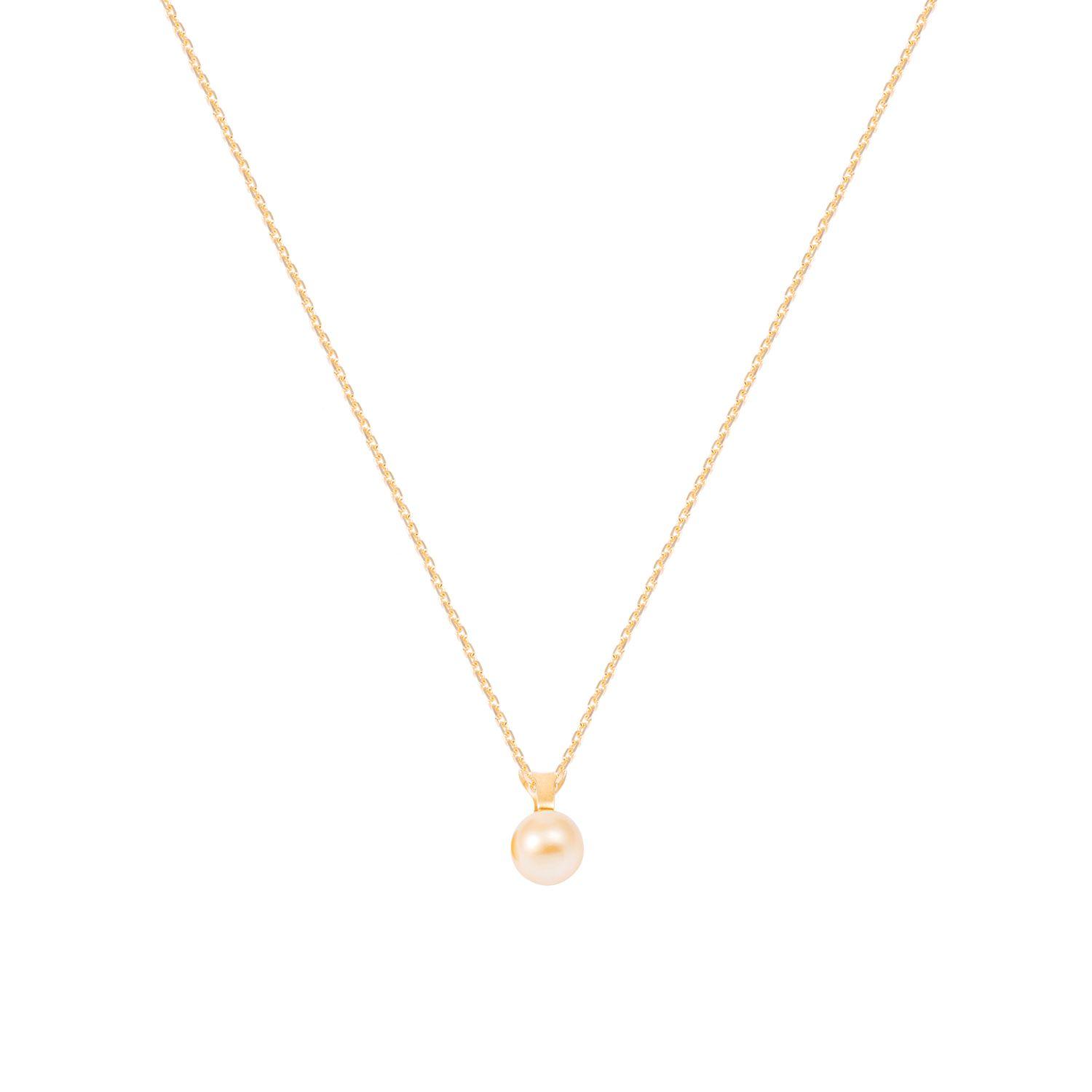 Colgante Oro Amarillo 18kt Perla Cultivada 11mm-2