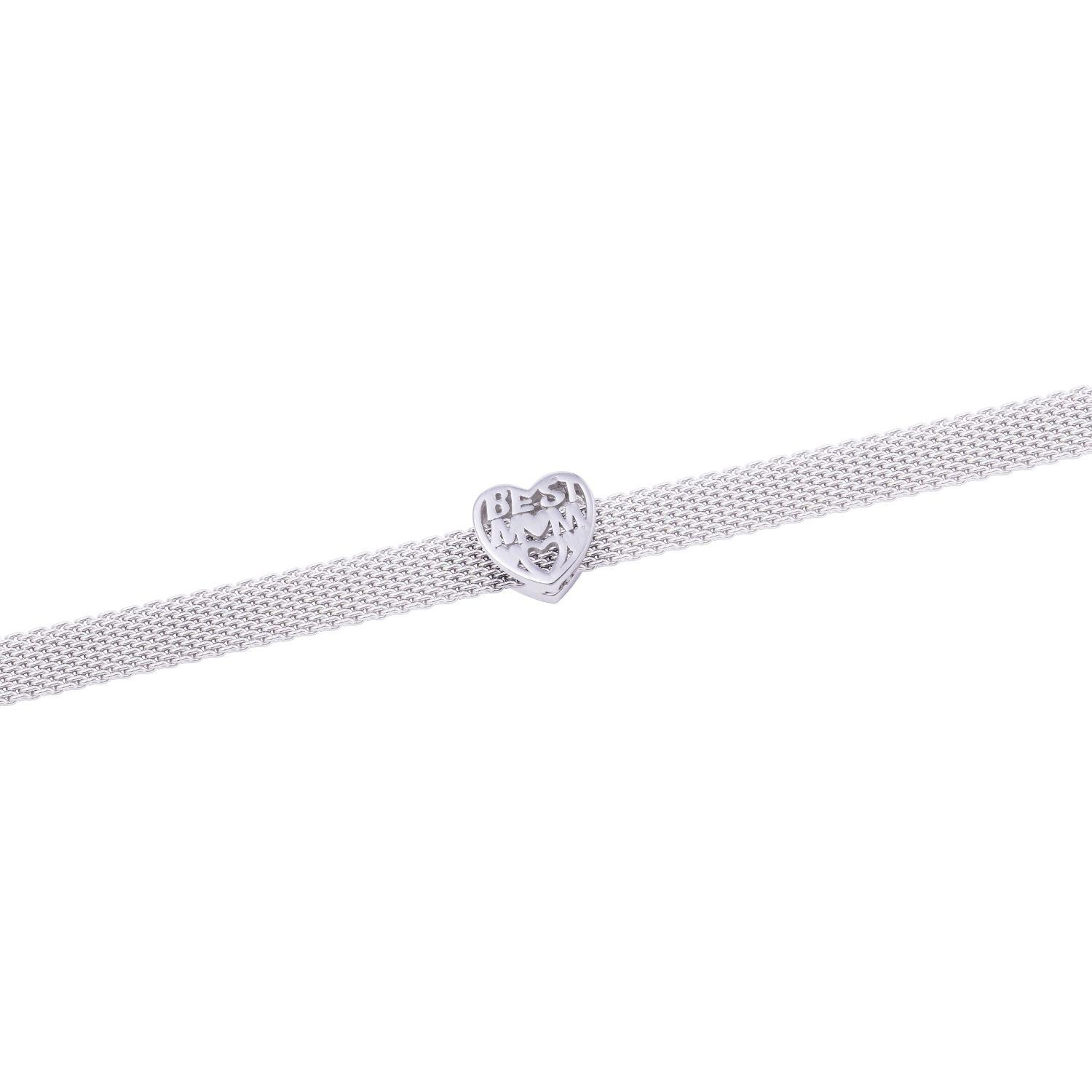 Dije de Plata broche Corazón Mom-2