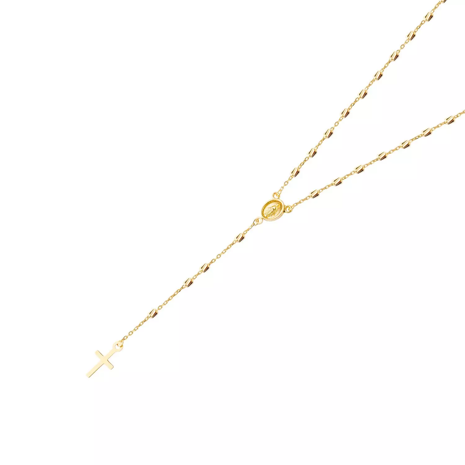 Collares de Oro 18kt Modelo Rosario-0