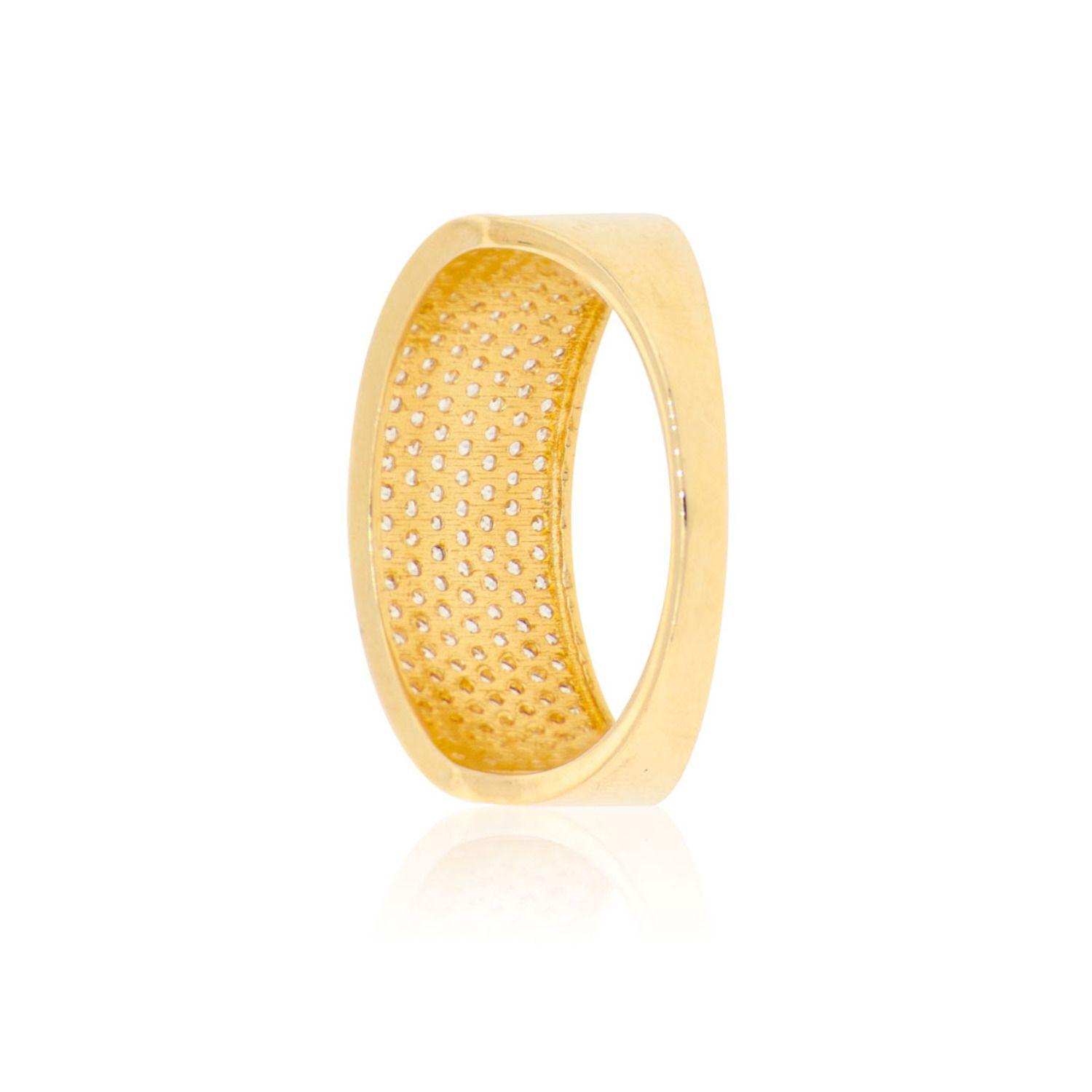 Anillo de Oro 18kt Infinitos de Circones-1