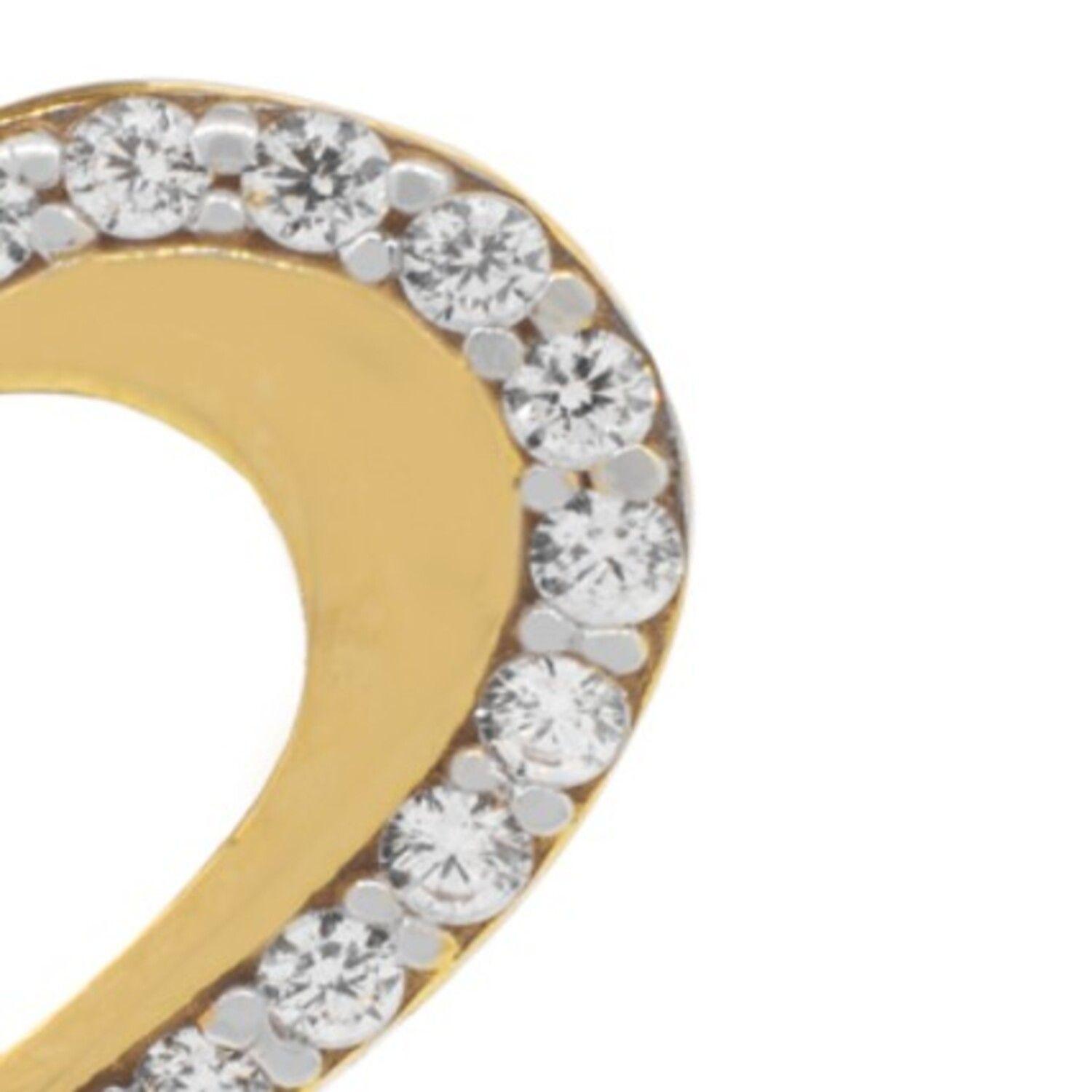 Colgante de Oro 18kt Corazon en Punta-2