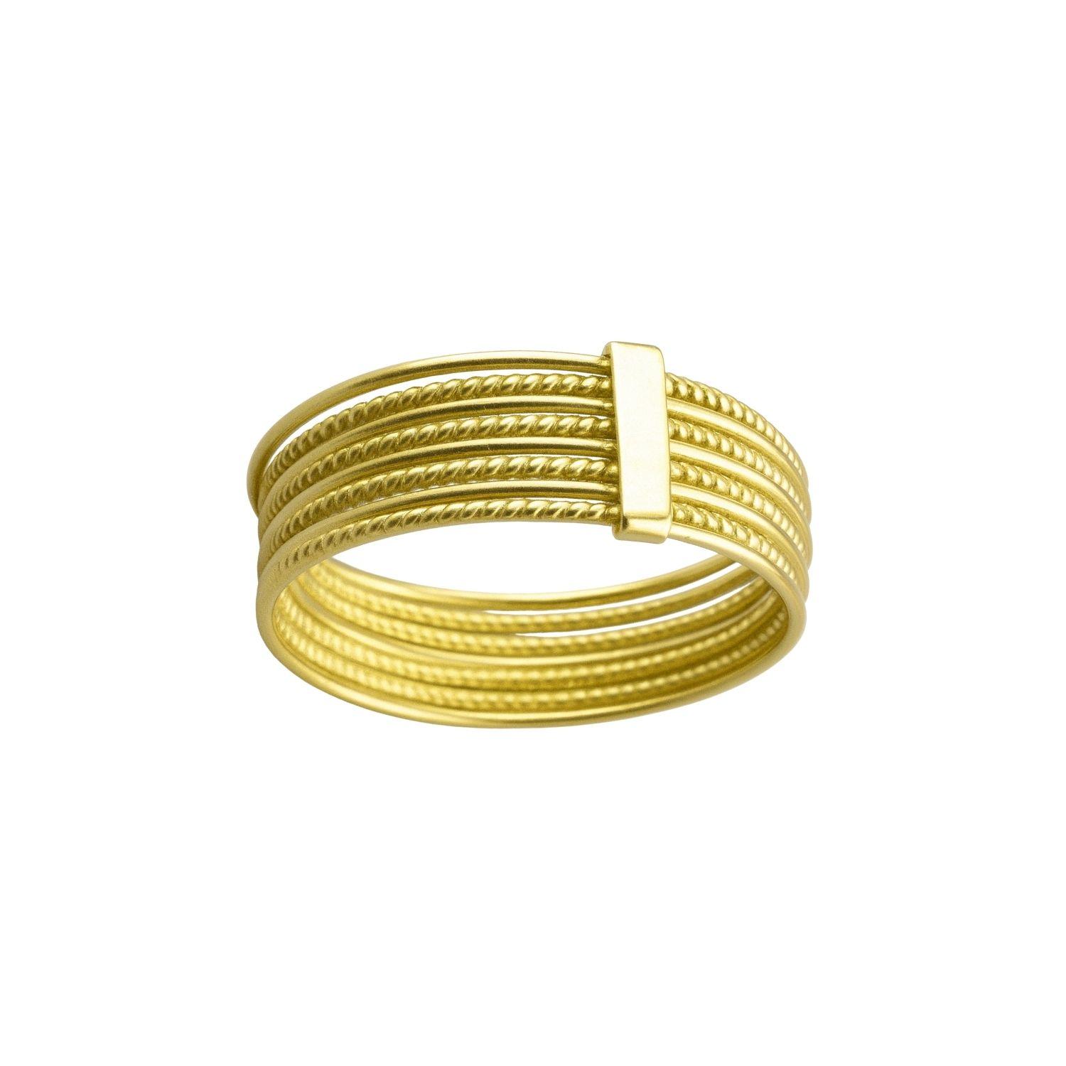 Anillo Oro 18kt Platino Semanario Barra-2