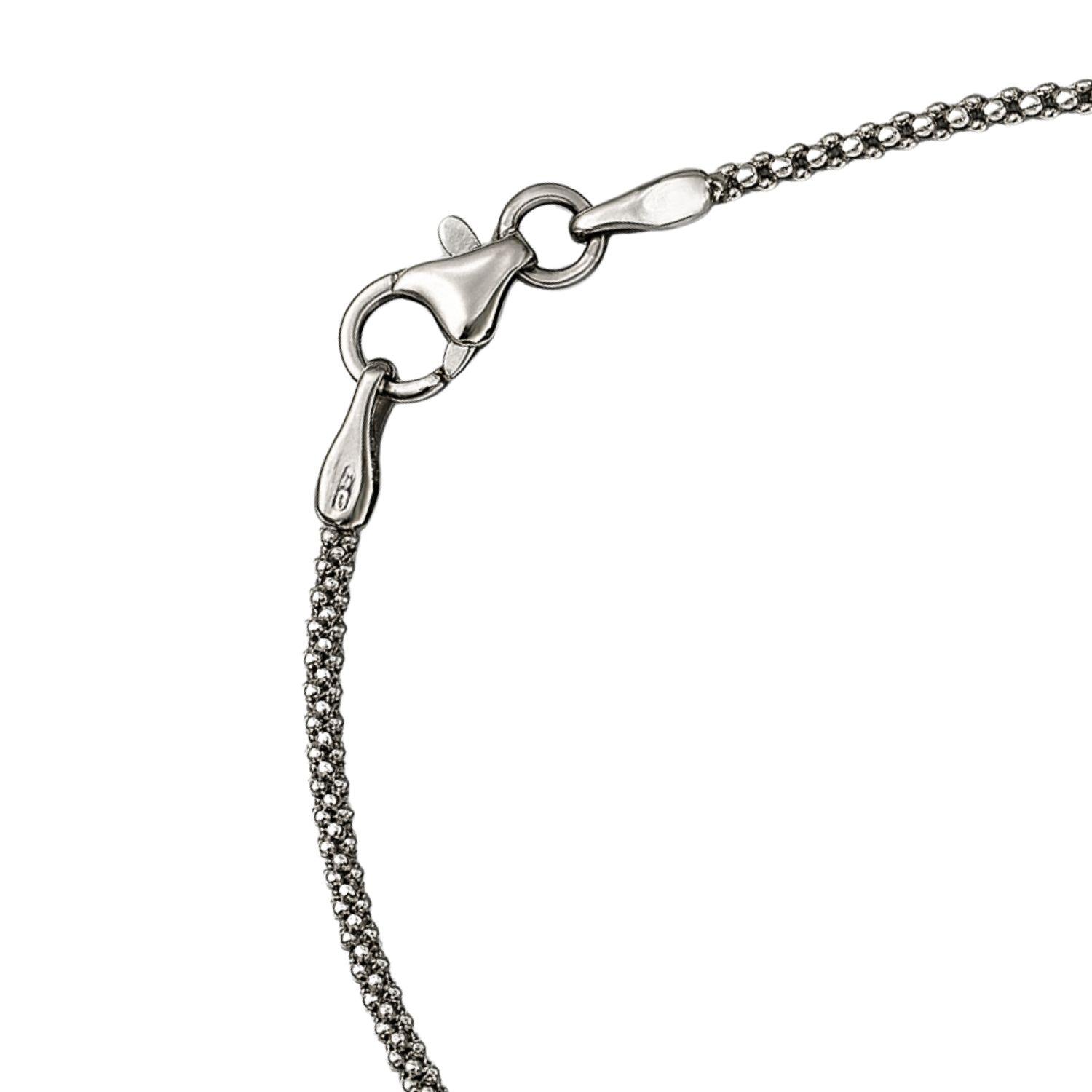 Cadena de Plata Esterlina 925 Cuerda-2