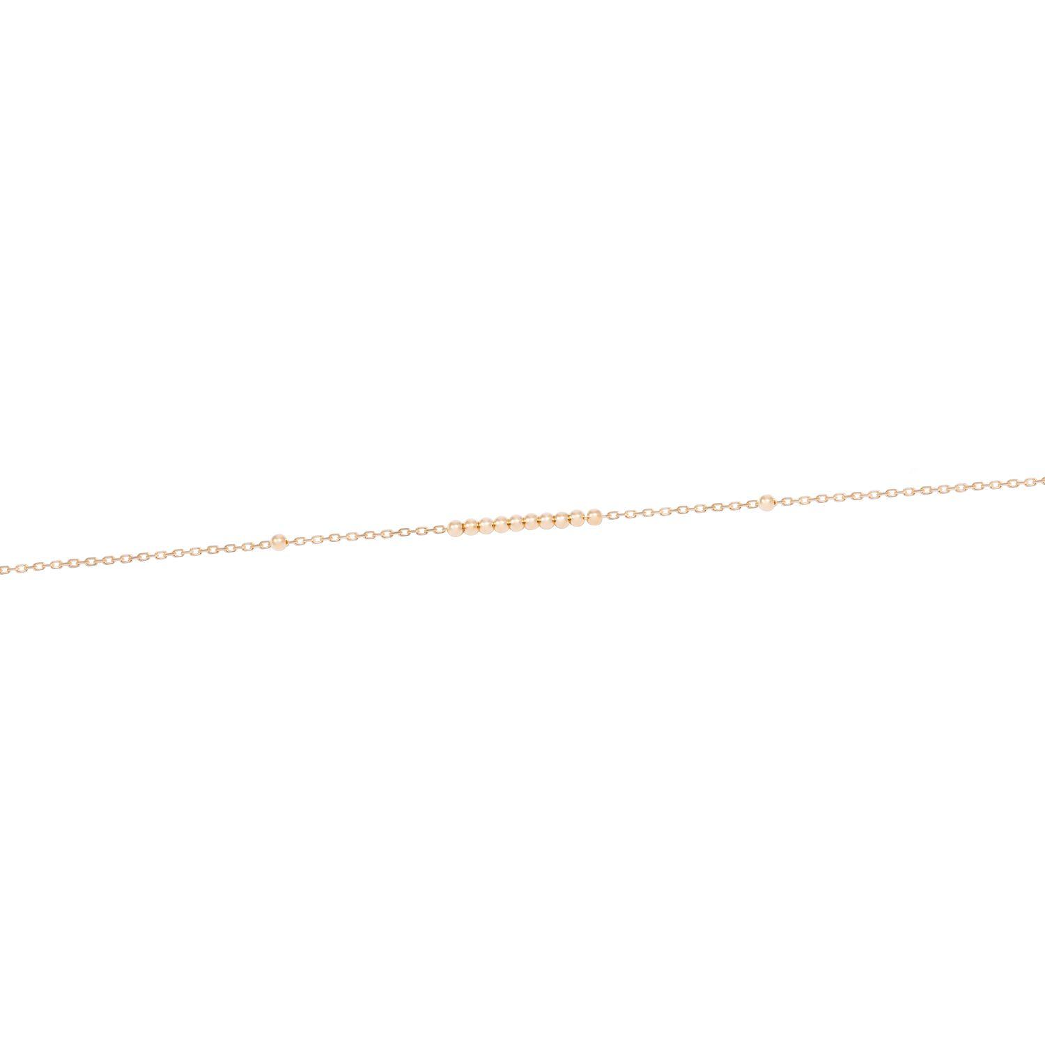 Pulsera Oro Amarillo 18kt Pelotitas-2
